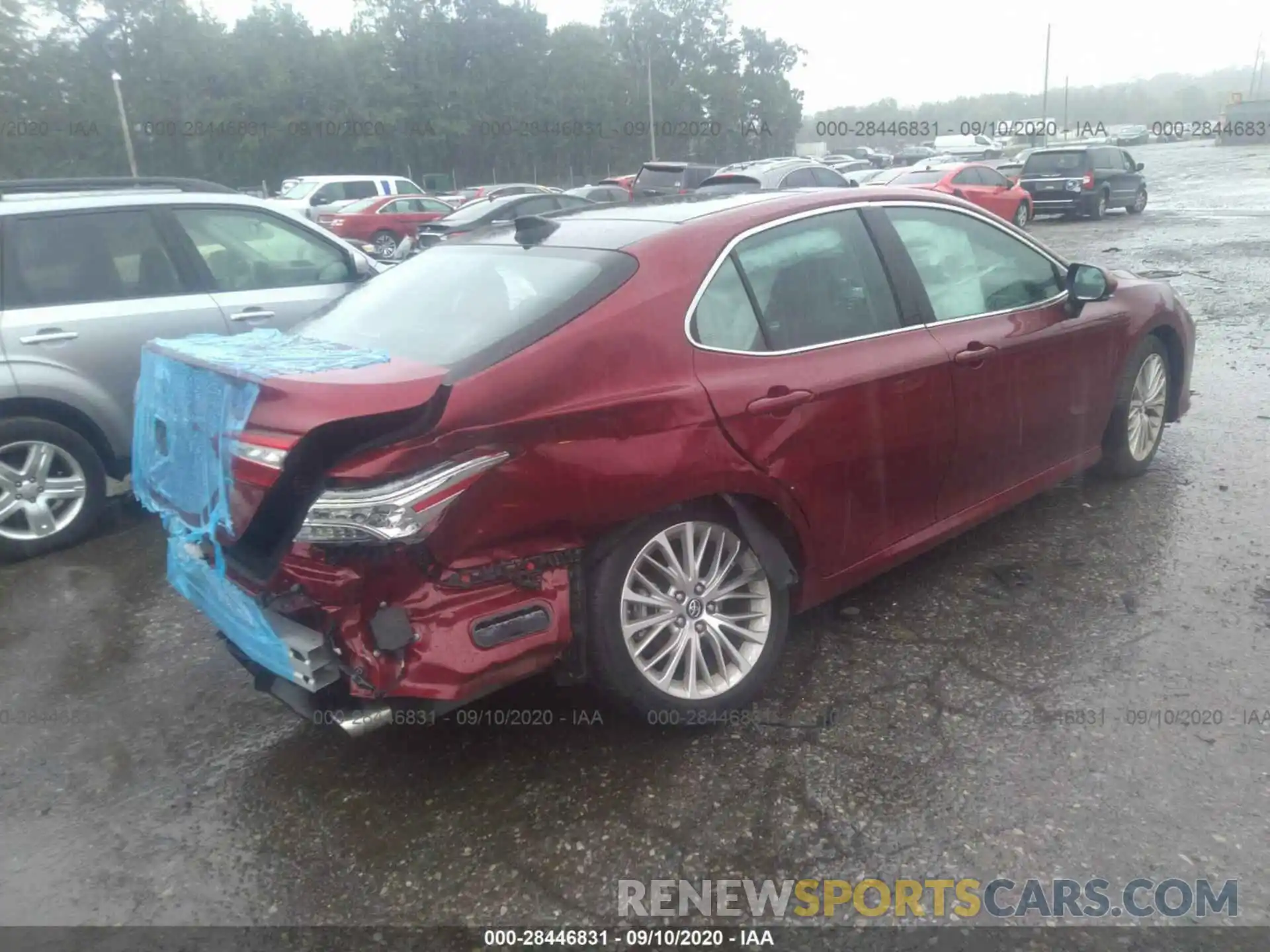 4 Photograph of a damaged car 4T1B11HK9KU700348 TOYOTA CAMRY 2019