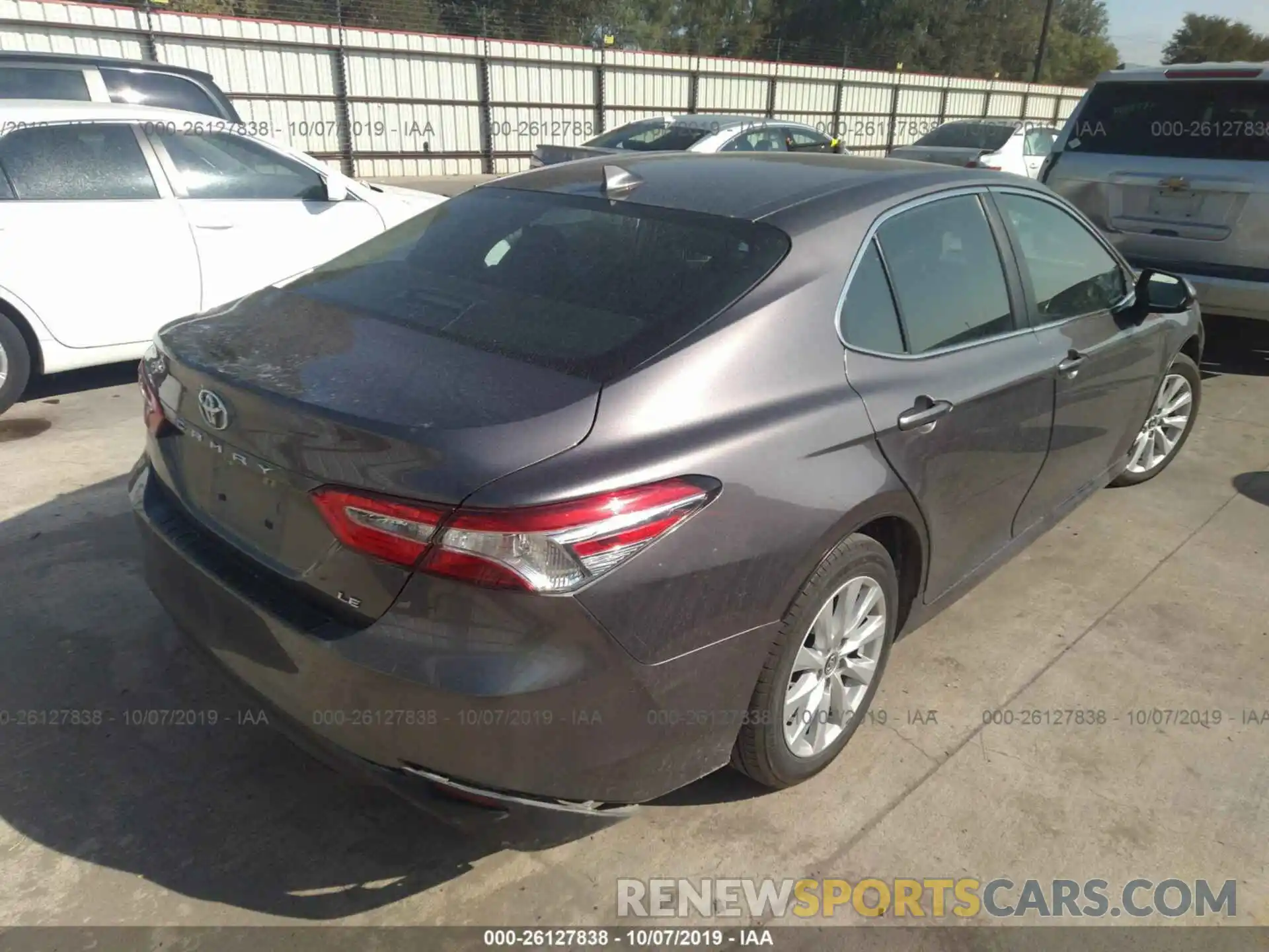 4 Photograph of a damaged car 4T1B11HK9KU700561 TOYOTA CAMRY 2019