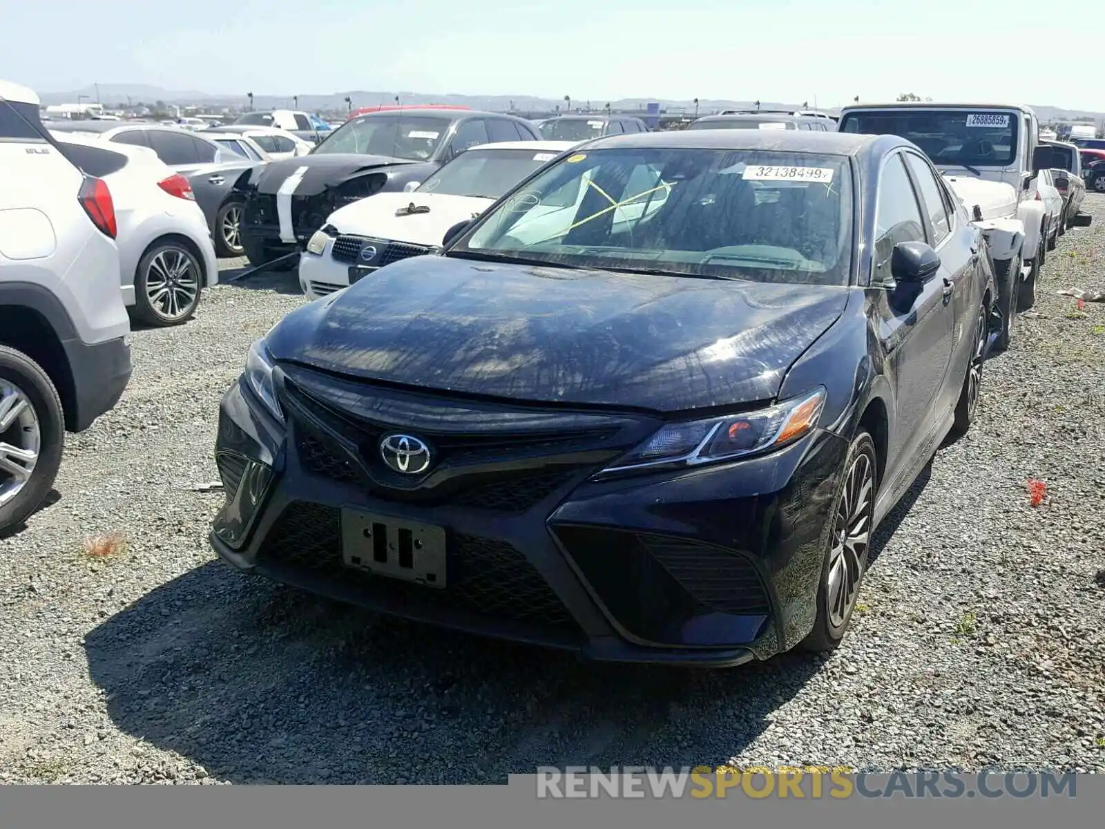 2 Photograph of a damaged car 4T1B11HK9KU700964 TOYOTA CAMRY 2019