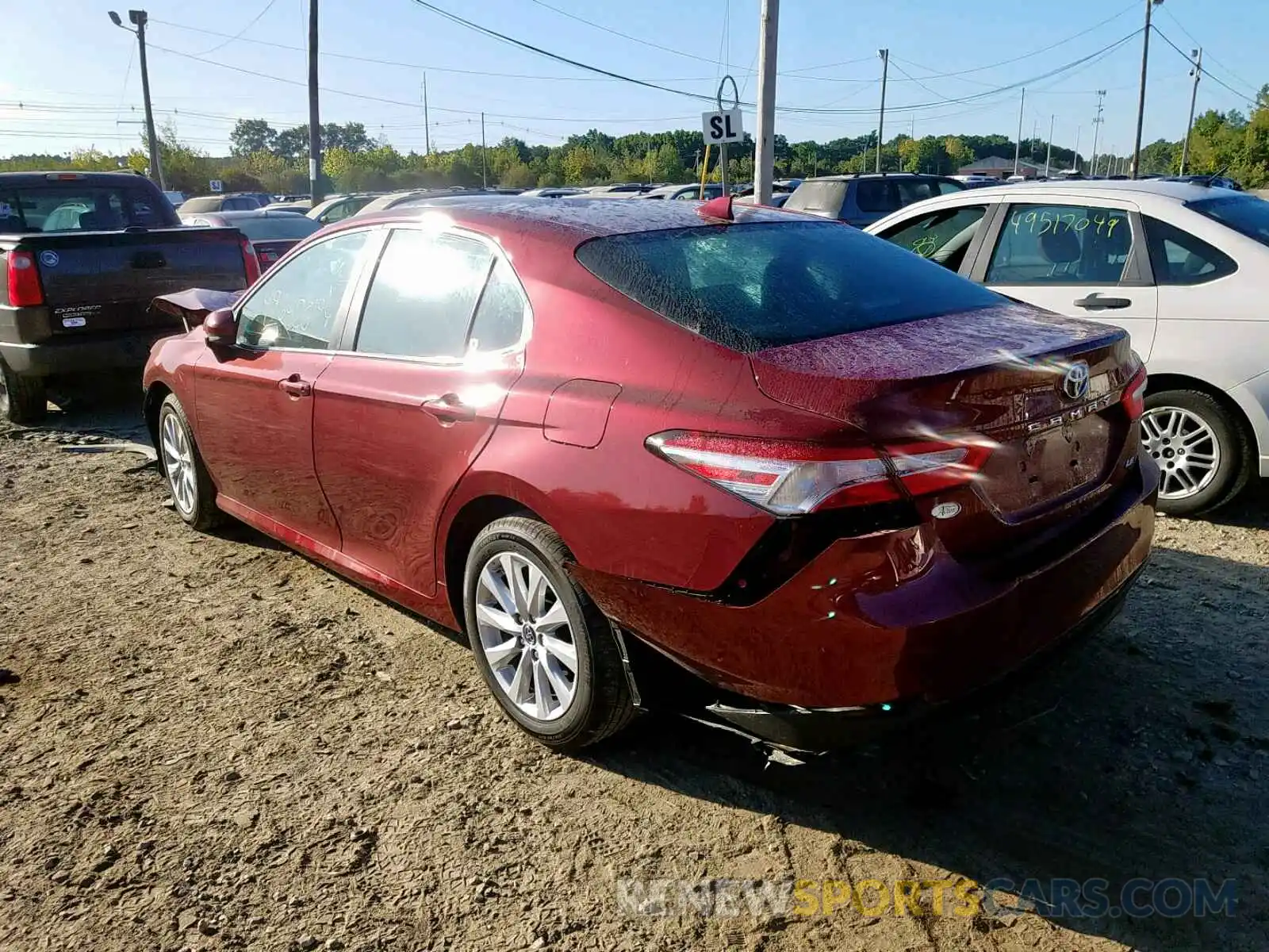 3 Photograph of a damaged car 4T1B11HK9KU701208 TOYOTA CAMRY 2019