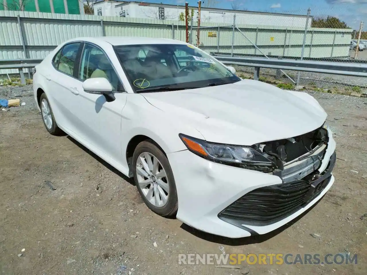 1 Photograph of a damaged car 4T1B11HK9KU701418 TOYOTA CAMRY 2019