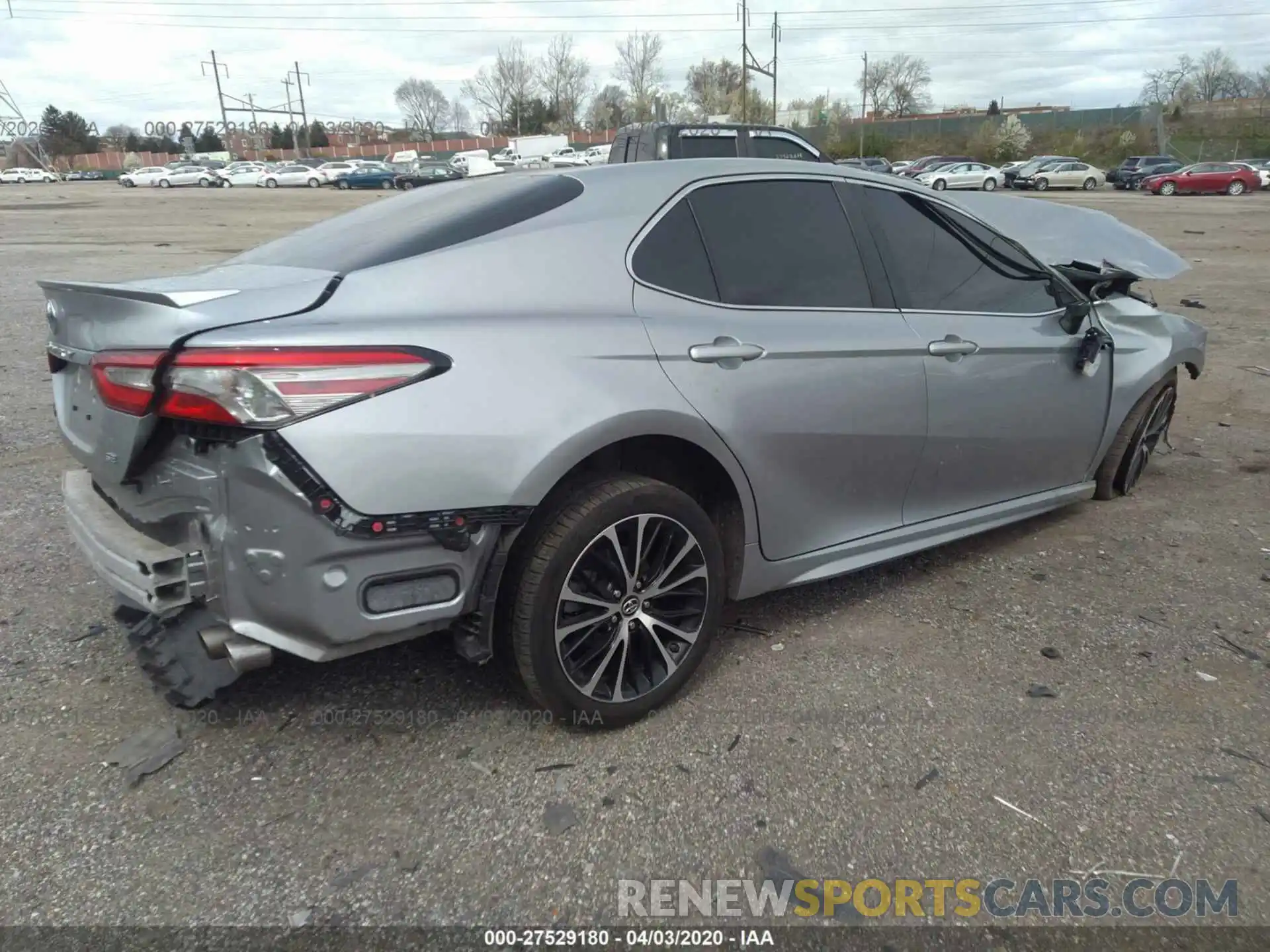 4 Photograph of a damaged car 4T1B11HK9KU701595 TOYOTA CAMRY 2019