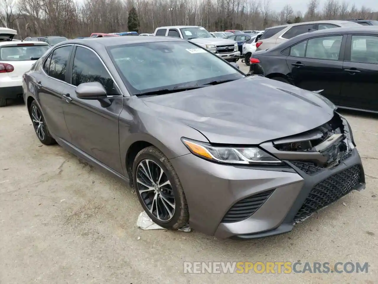 1 Photograph of a damaged car 4T1B11HK9KU702827 TOYOTA CAMRY 2019