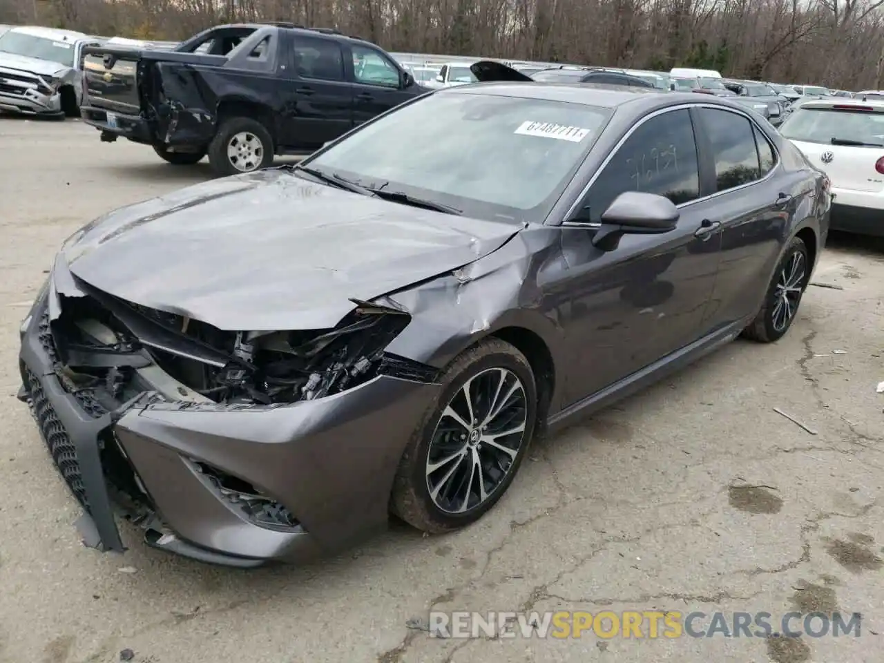 2 Photograph of a damaged car 4T1B11HK9KU702827 TOYOTA CAMRY 2019