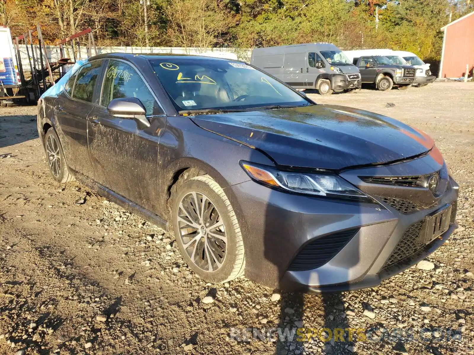 1 Photograph of a damaged car 4T1B11HK9KU703038 TOYOTA CAMRY 2019