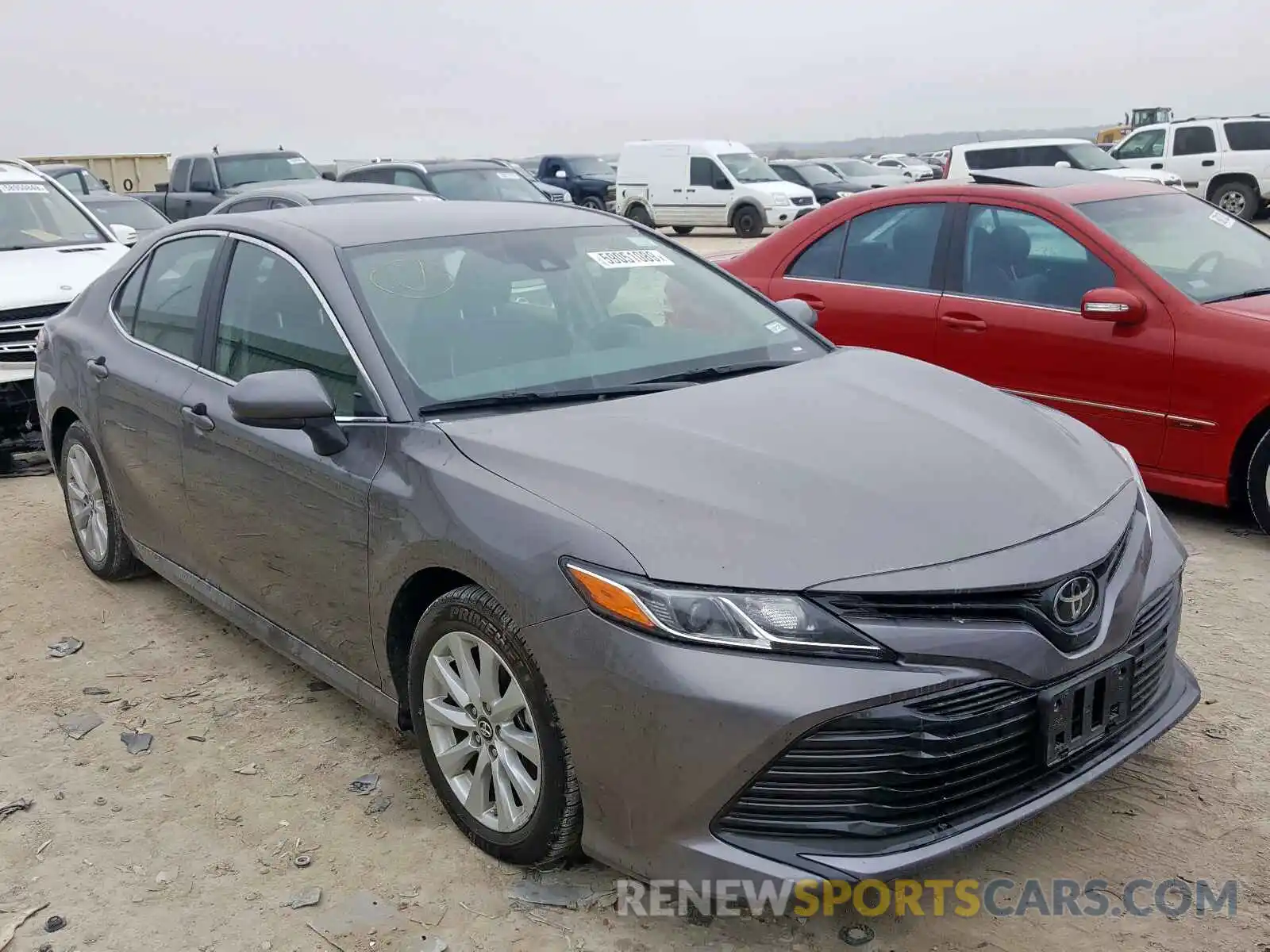 1 Photograph of a damaged car 4T1B11HK9KU703623 TOYOTA CAMRY 2019