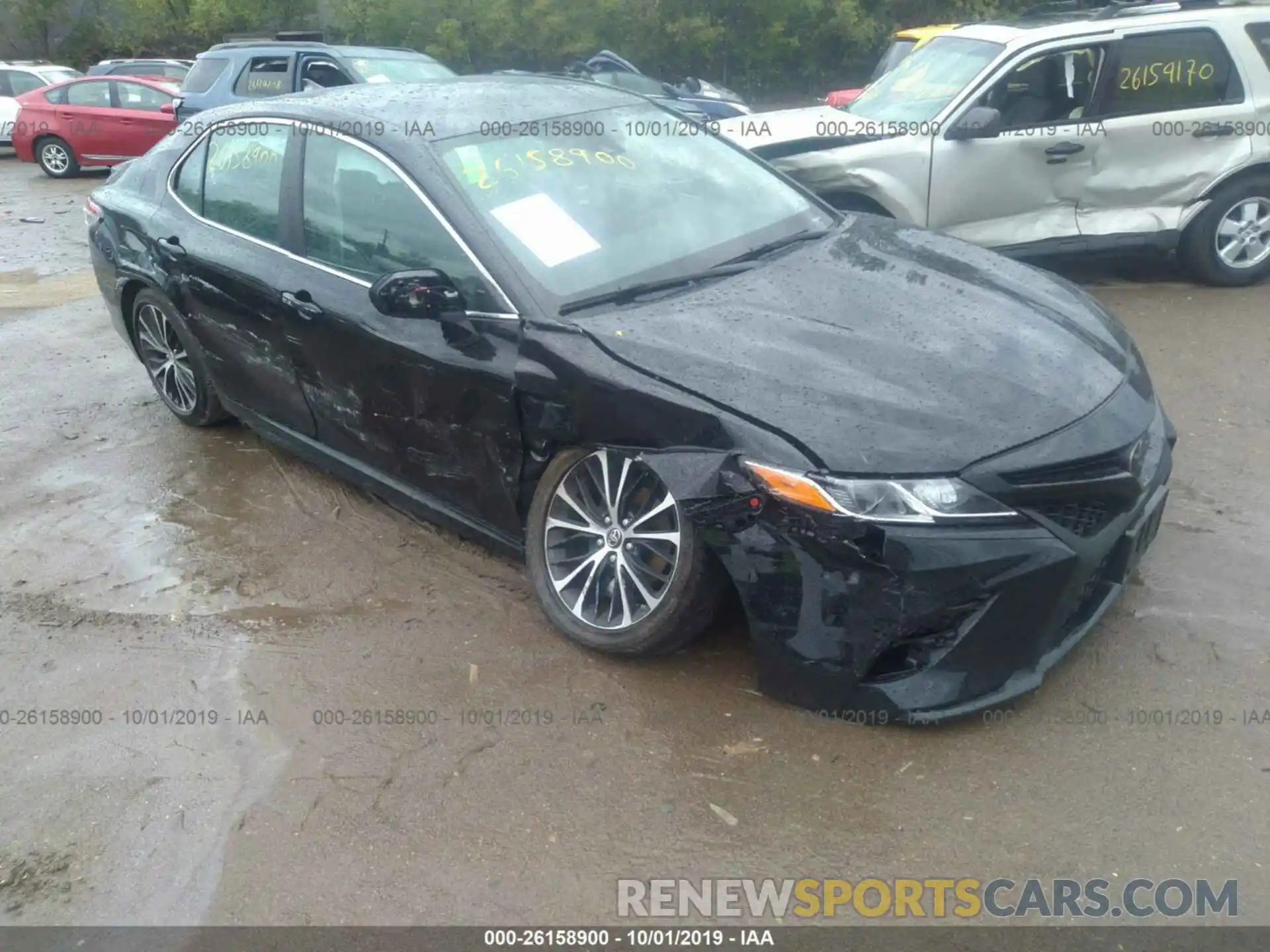 1 Photograph of a damaged car 4T1B11HK9KU704075 TOYOTA CAMRY 2019