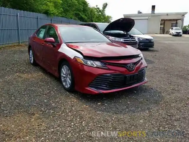 1 Photograph of a damaged car 4T1B11HK9KU705226 TOYOTA CAMRY 2019