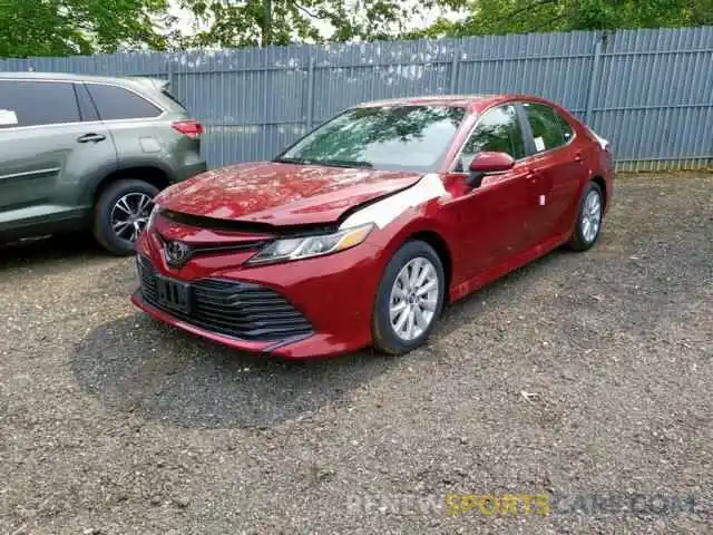 2 Photograph of a damaged car 4T1B11HK9KU705226 TOYOTA CAMRY 2019