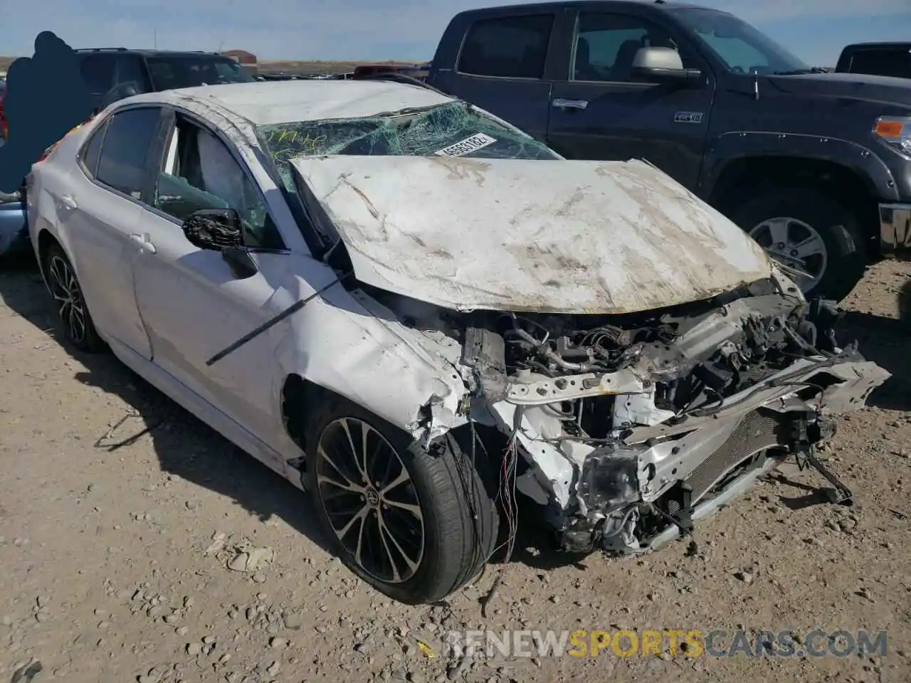 1 Photograph of a damaged car 4T1B11HK9KU705338 TOYOTA CAMRY 2019