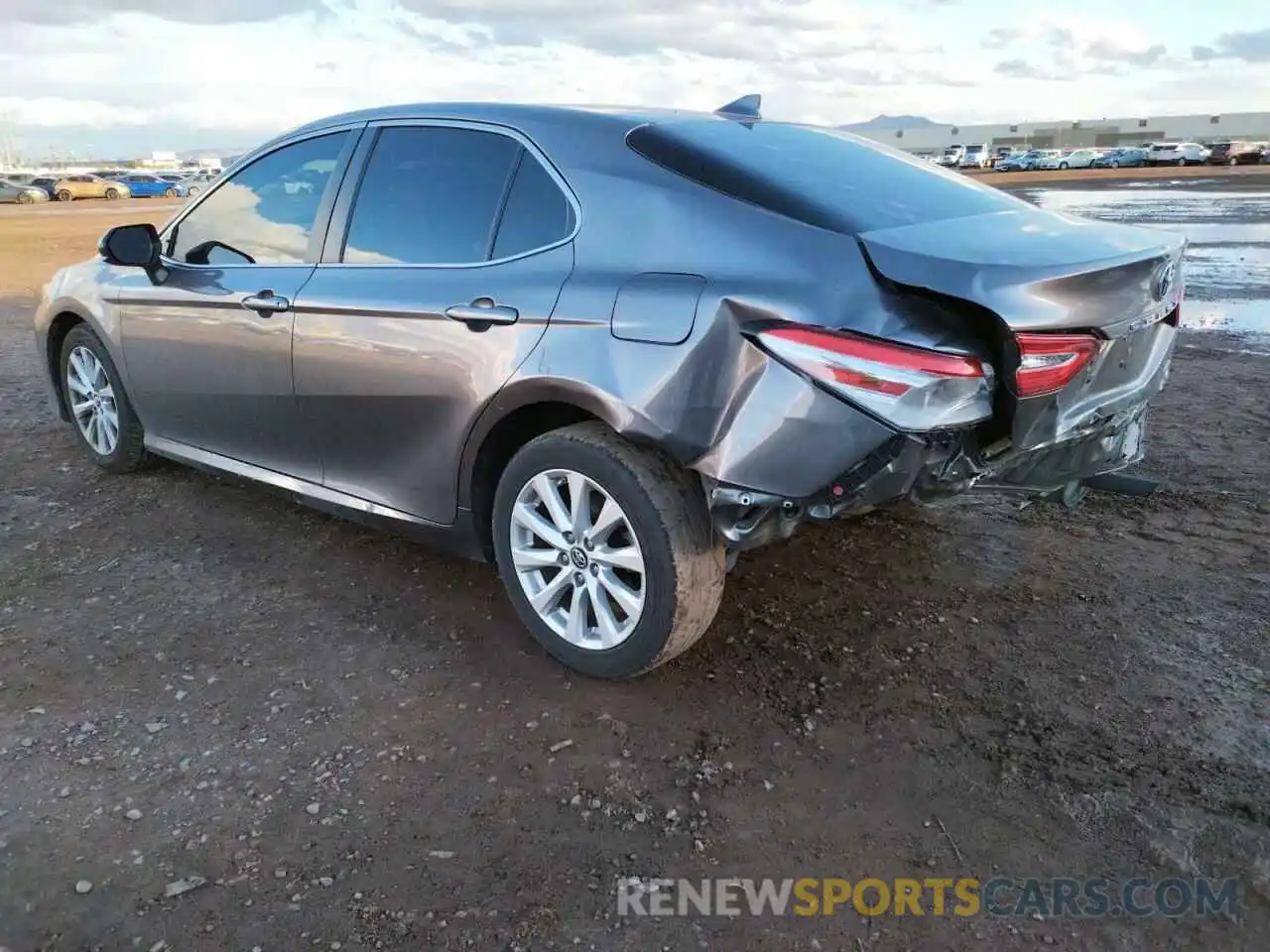 3 Photograph of a damaged car 4T1B11HK9KU705727 TOYOTA CAMRY 2019