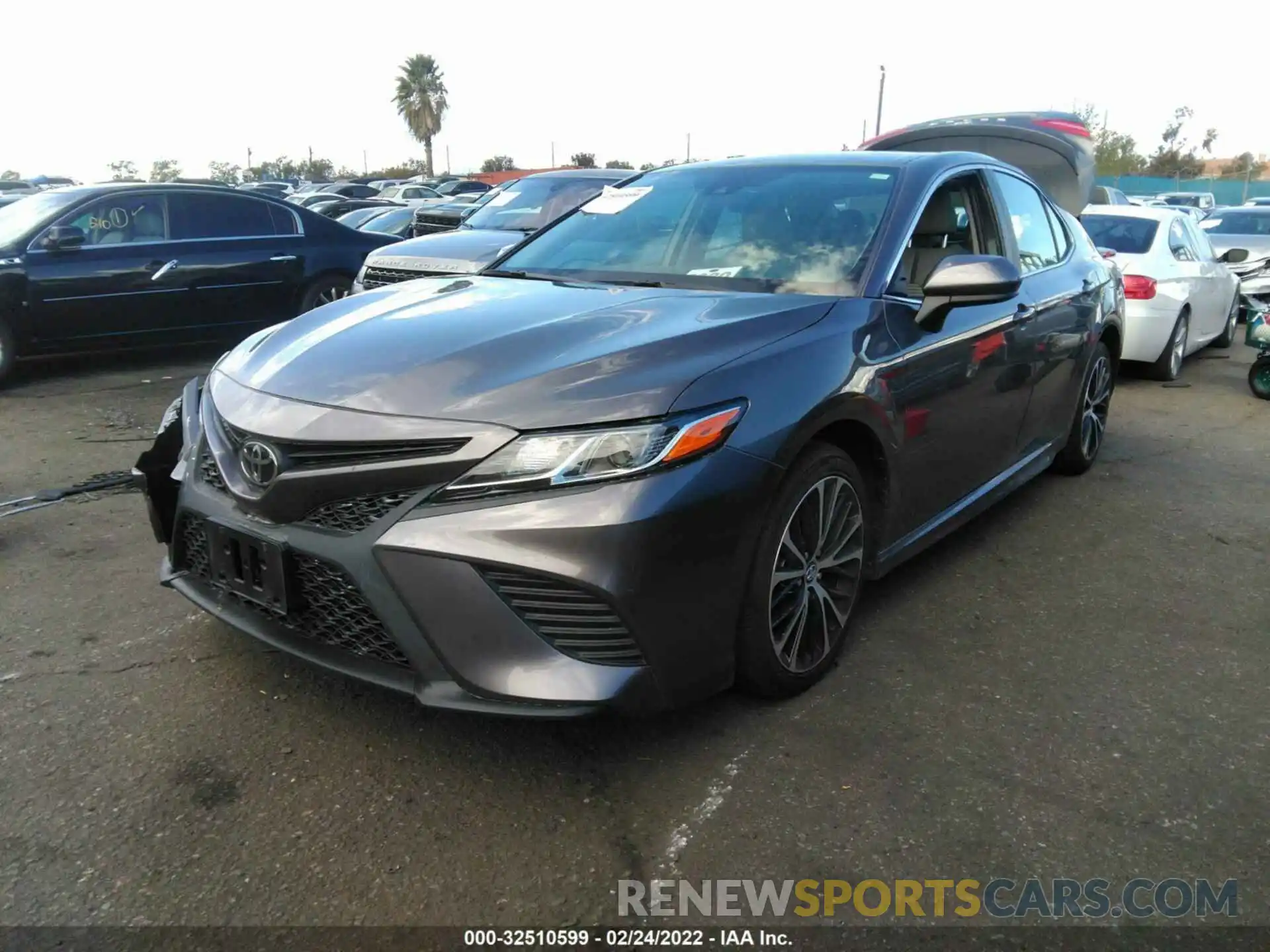 2 Photograph of a damaged car 4T1B11HK9KU706229 TOYOTA CAMRY 2019