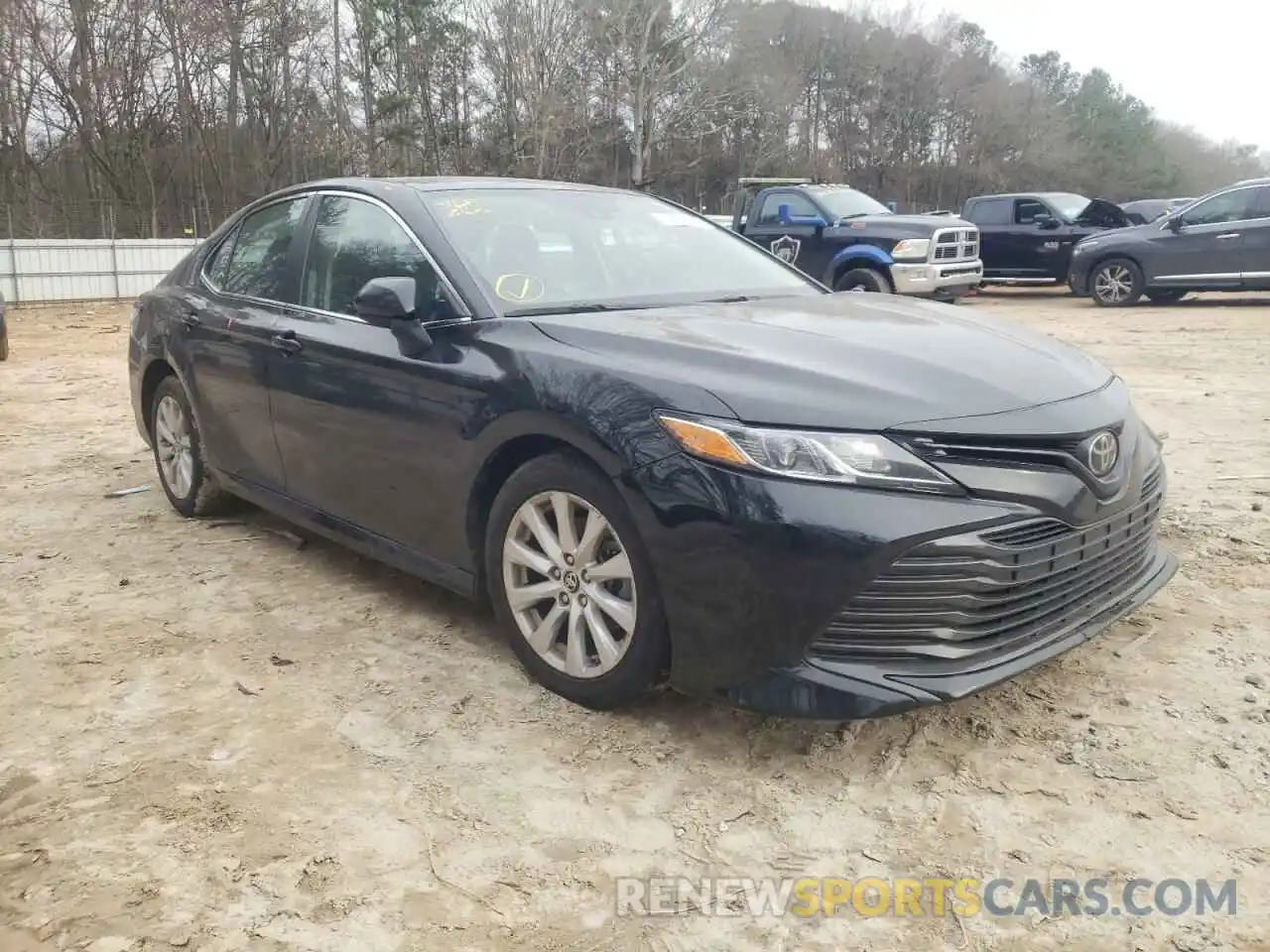 1 Photograph of a damaged car 4T1B11HK9KU706313 TOYOTA CAMRY 2019