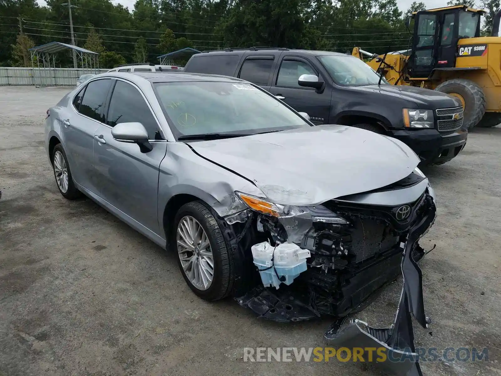 1 Photograph of a damaged car 4T1B11HK9KU706618 TOYOTA CAMRY 2019