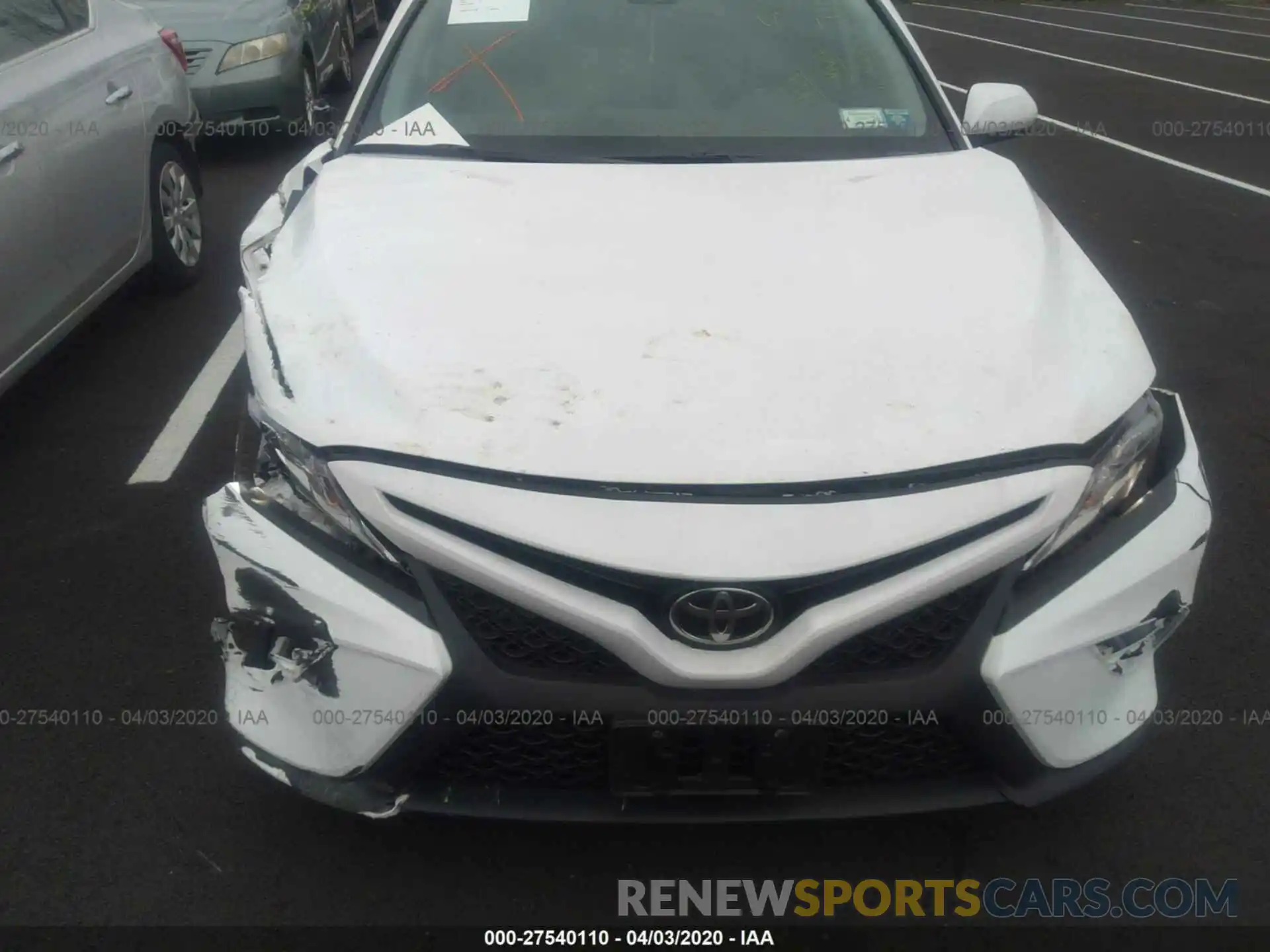 6 Photograph of a damaged car 4T1B11HK9KU707106 TOYOTA CAMRY 2019