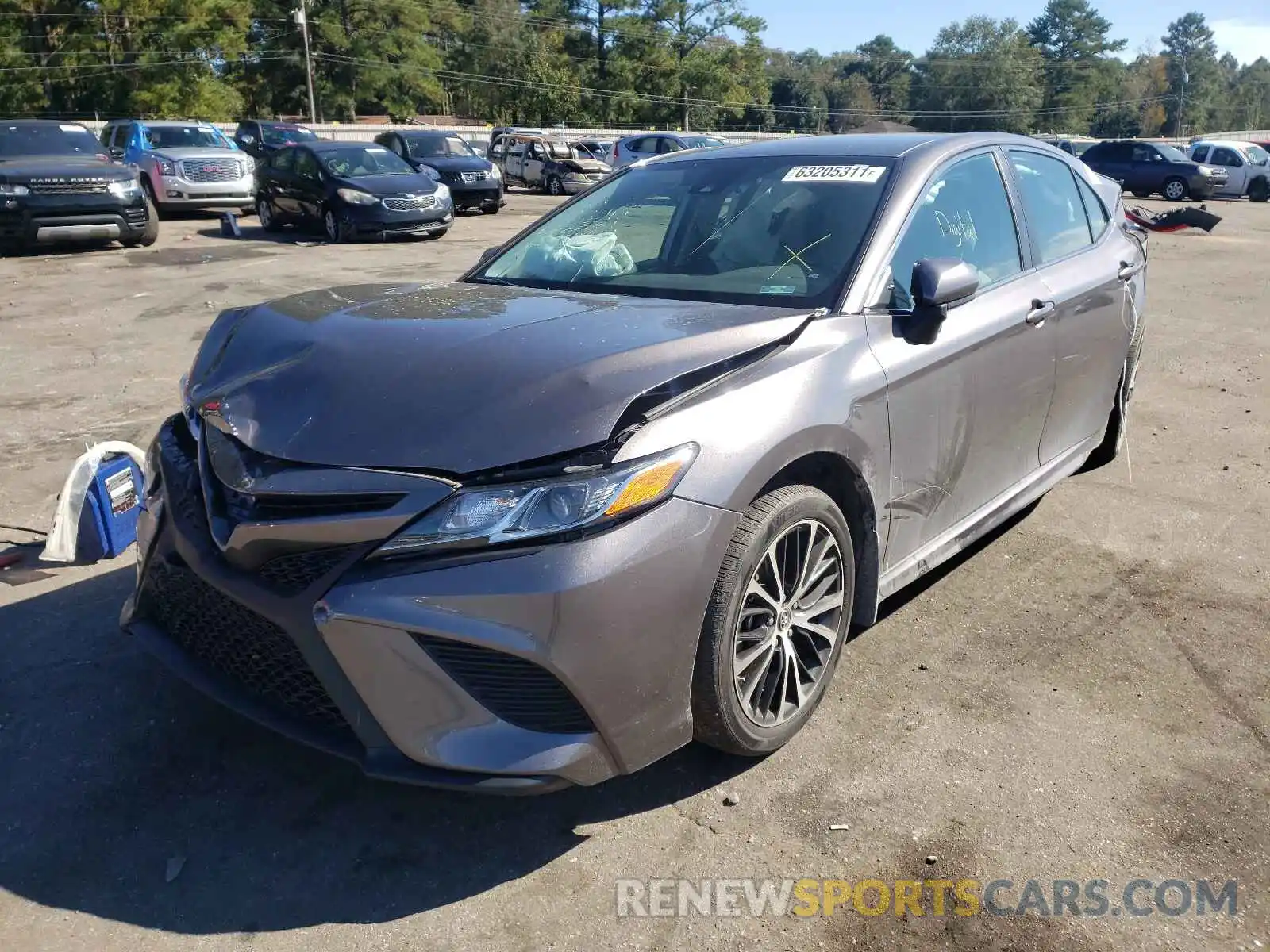 2 Photograph of a damaged car 4T1B11HK9KU707803 TOYOTA CAMRY 2019