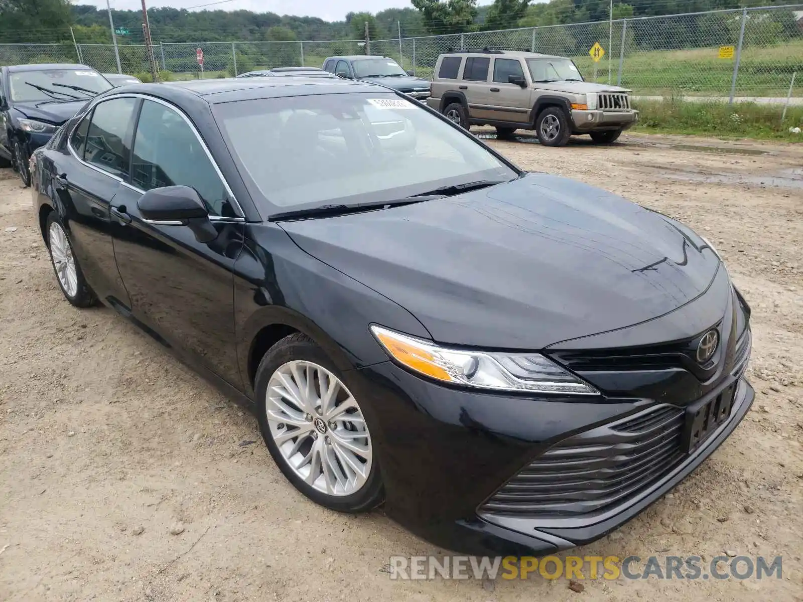 1 Photograph of a damaged car 4T1B11HK9KU707994 TOYOTA CAMRY 2019