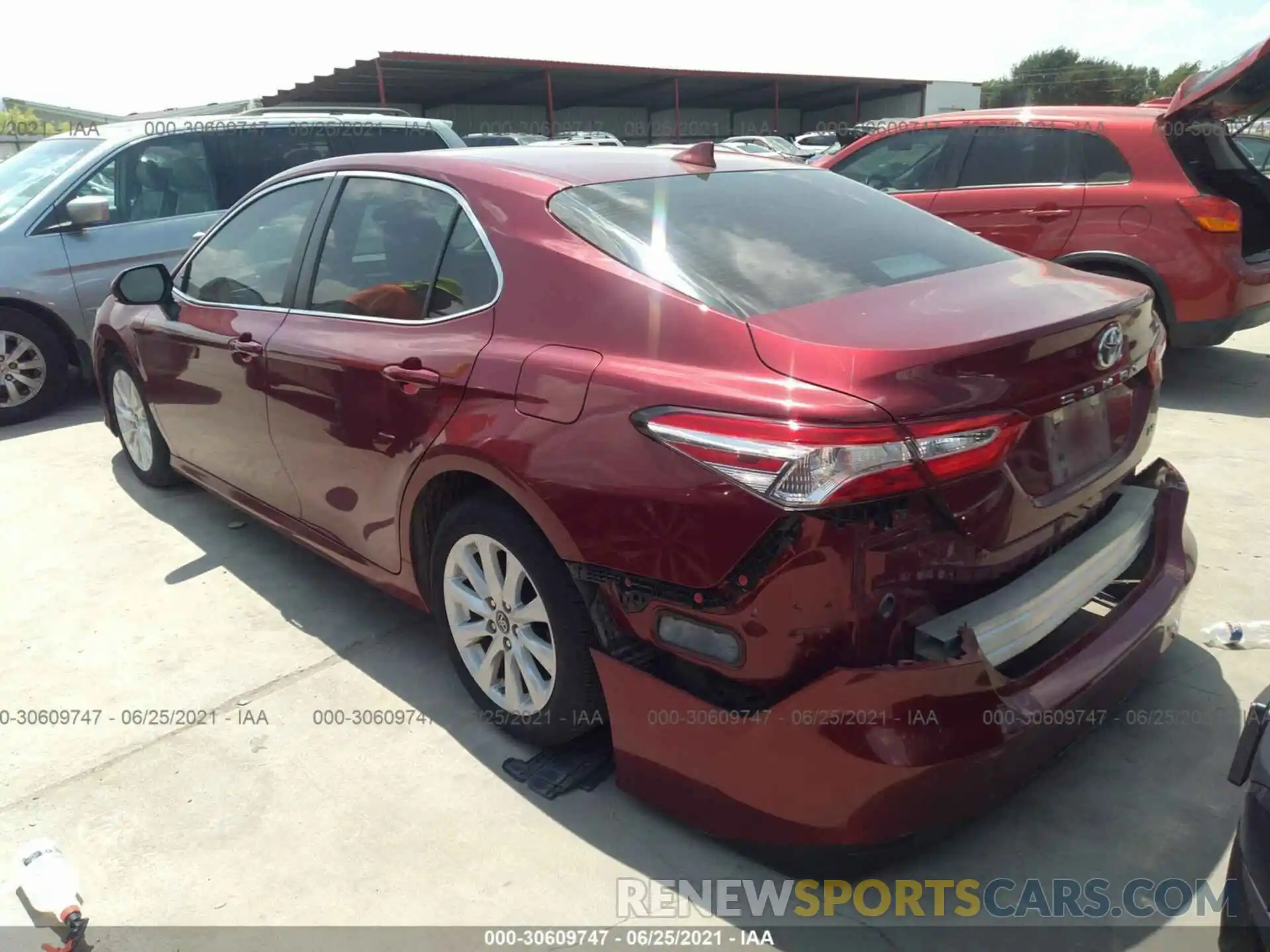 3 Photograph of a damaged car 4T1B11HK9KU708269 TOYOTA CAMRY 2019