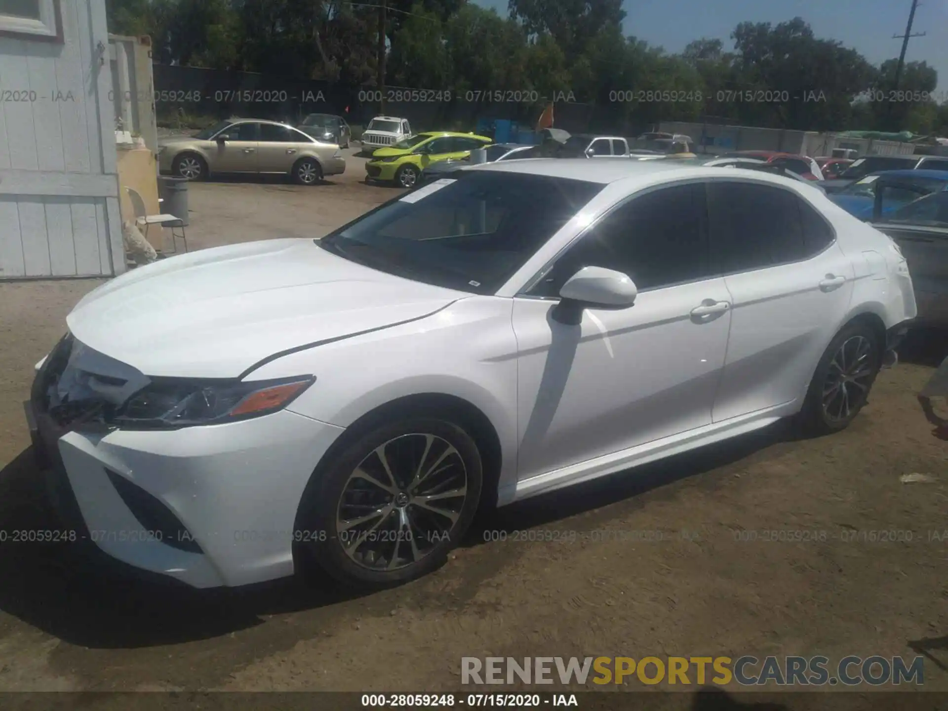 2 Photograph of a damaged car 4T1B11HK9KU708286 TOYOTA CAMRY 2019