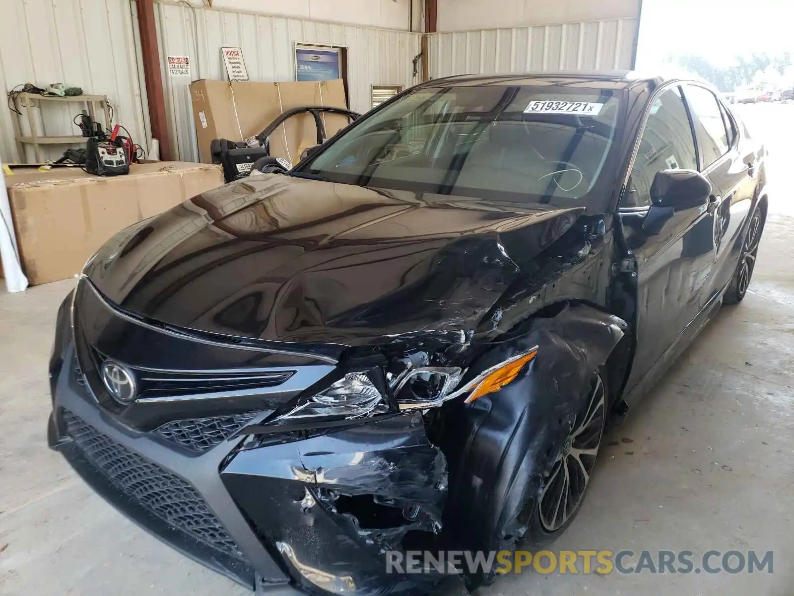 2 Photograph of a damaged car 4T1B11HK9KU711463 TOYOTA CAMRY 2019