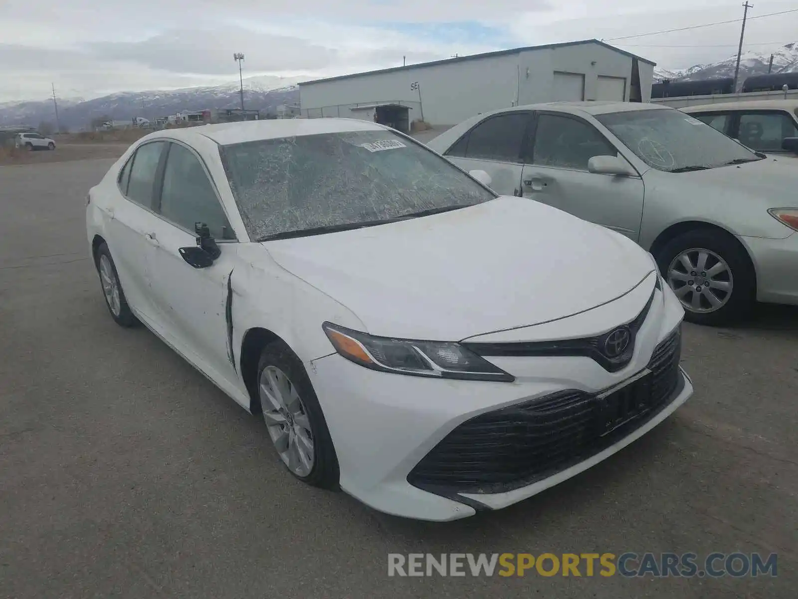 1 Photograph of a damaged car 4T1B11HK9KU712547 TOYOTA CAMRY 2019