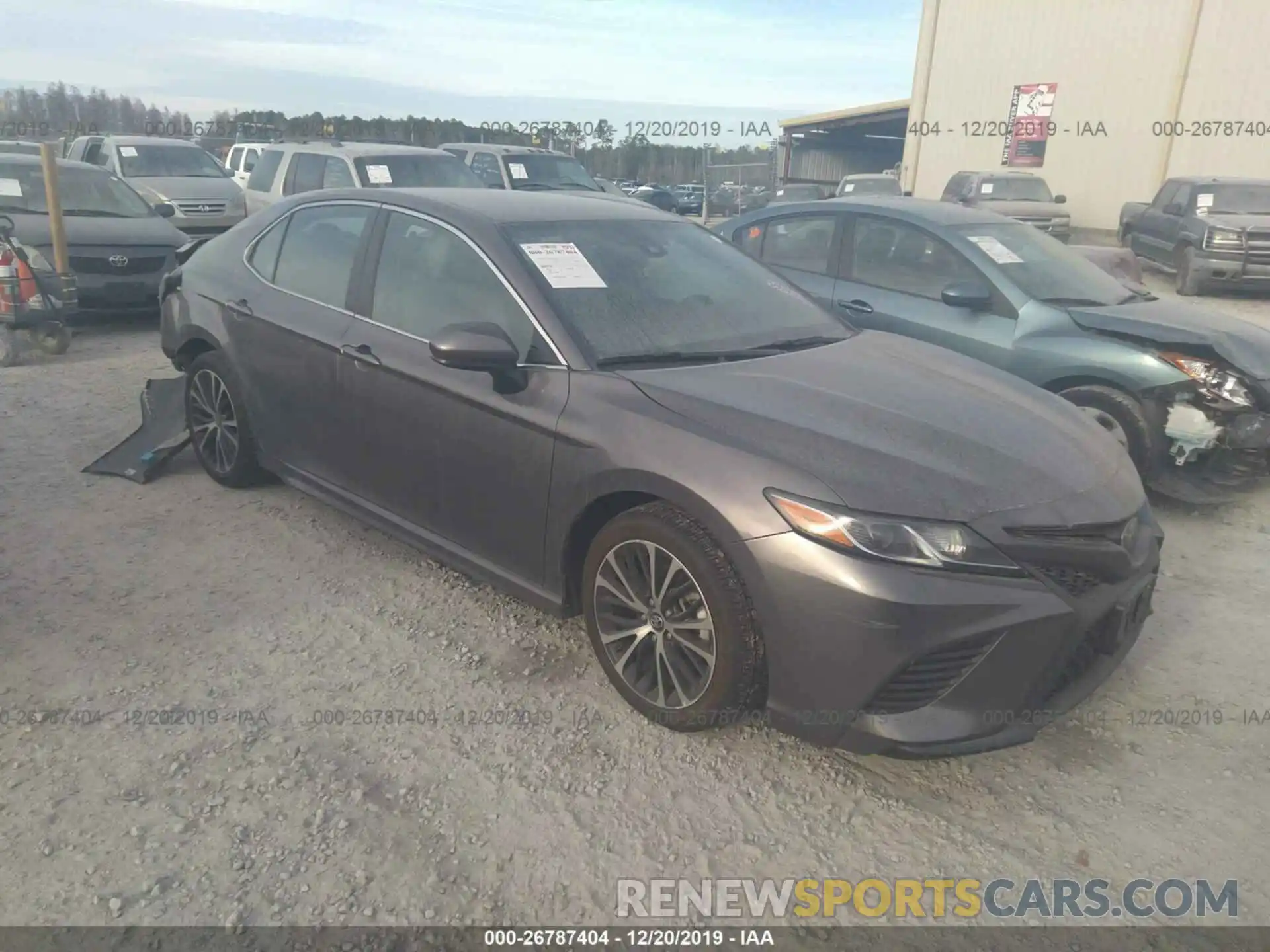 1 Photograph of a damaged car 4T1B11HK9KU713794 TOYOTA CAMRY 2019