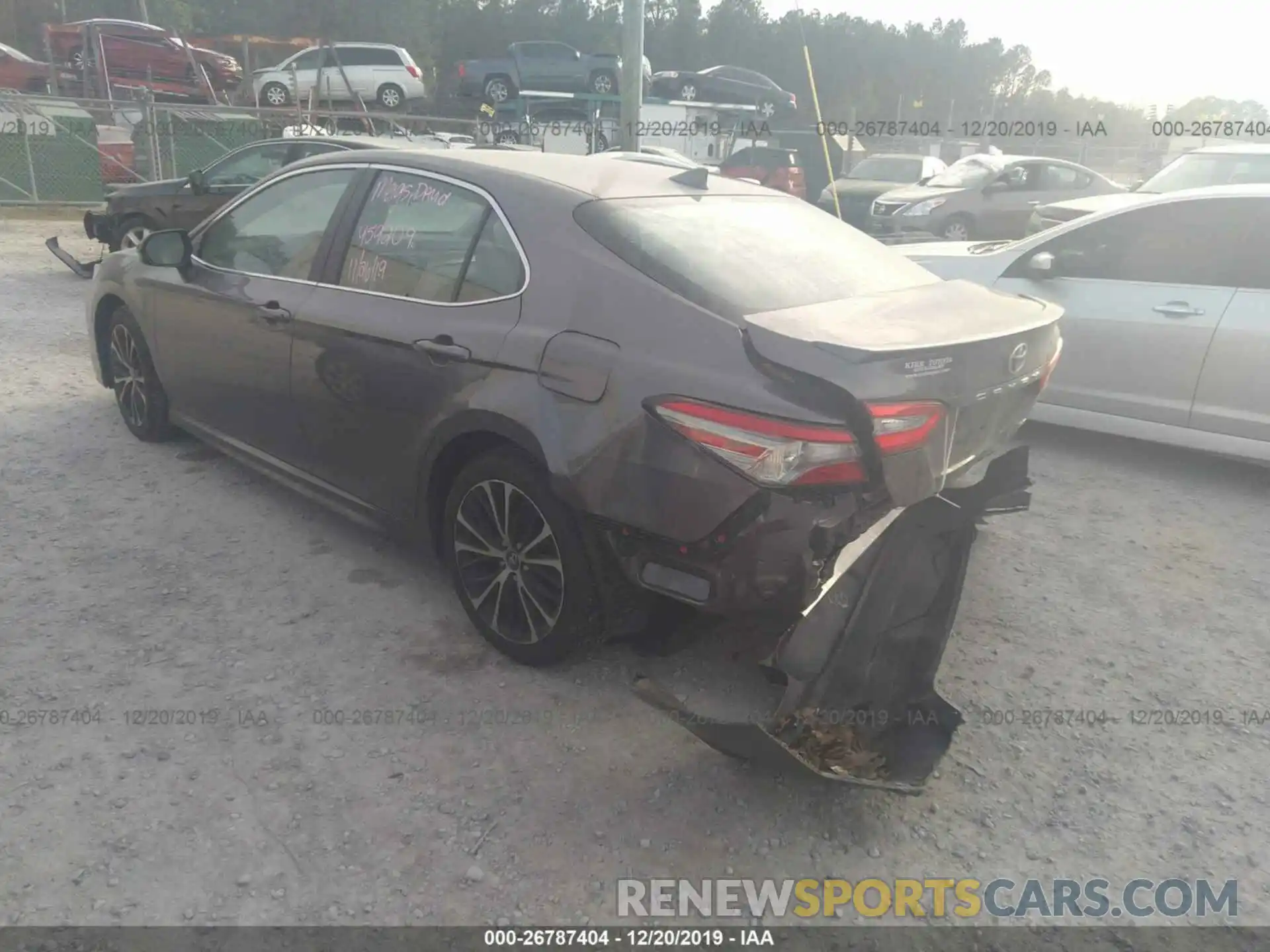 3 Photograph of a damaged car 4T1B11HK9KU713794 TOYOTA CAMRY 2019