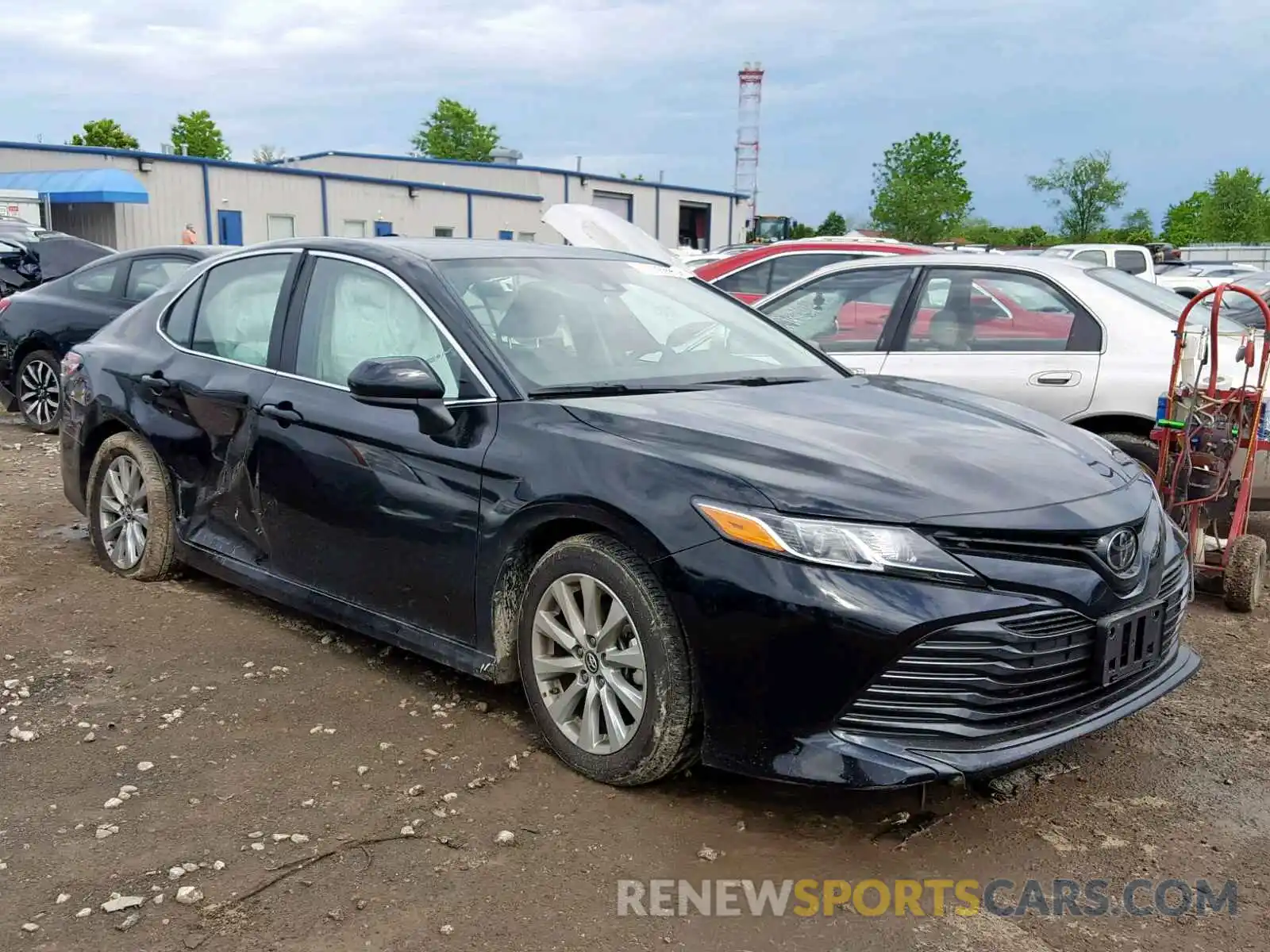 1 Photograph of a damaged car 4T1B11HK9KU714606 TOYOTA CAMRY 2019