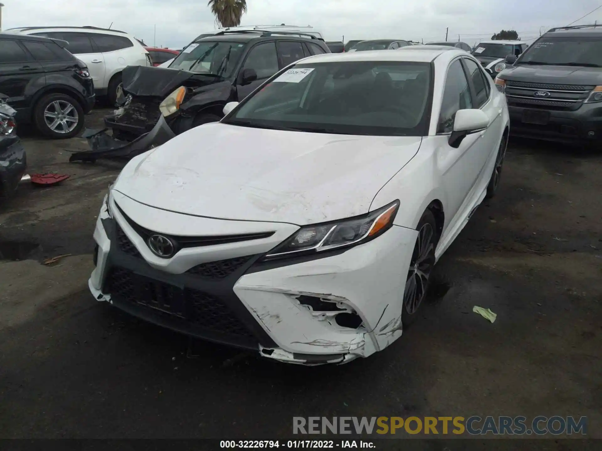 2 Photograph of a damaged car 4T1B11HK9KU714802 TOYOTA CAMRY 2019