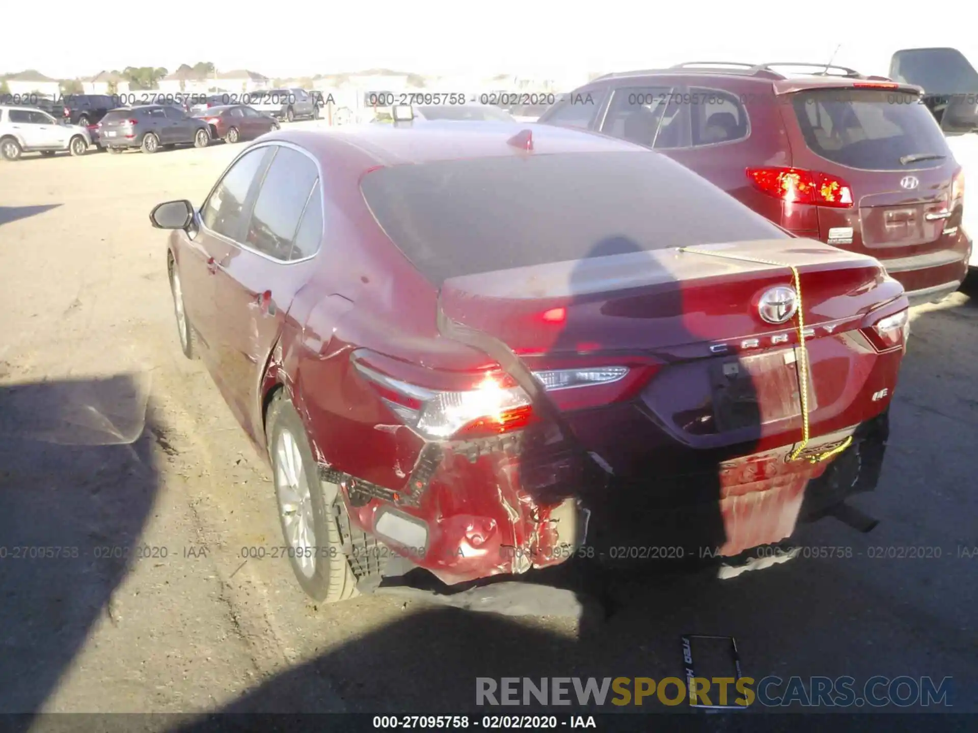 3 Photograph of a damaged car 4T1B11HK9KU715030 TOYOTA CAMRY 2019