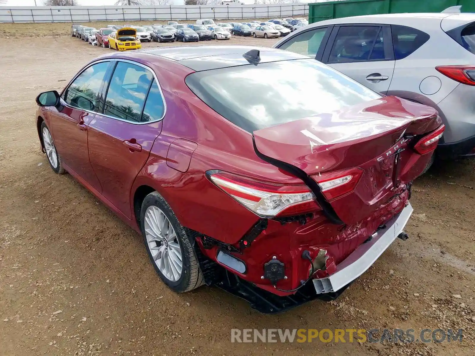 3 Photograph of a damaged car 4T1B11HK9KU715853 TOYOTA CAMRY 2019