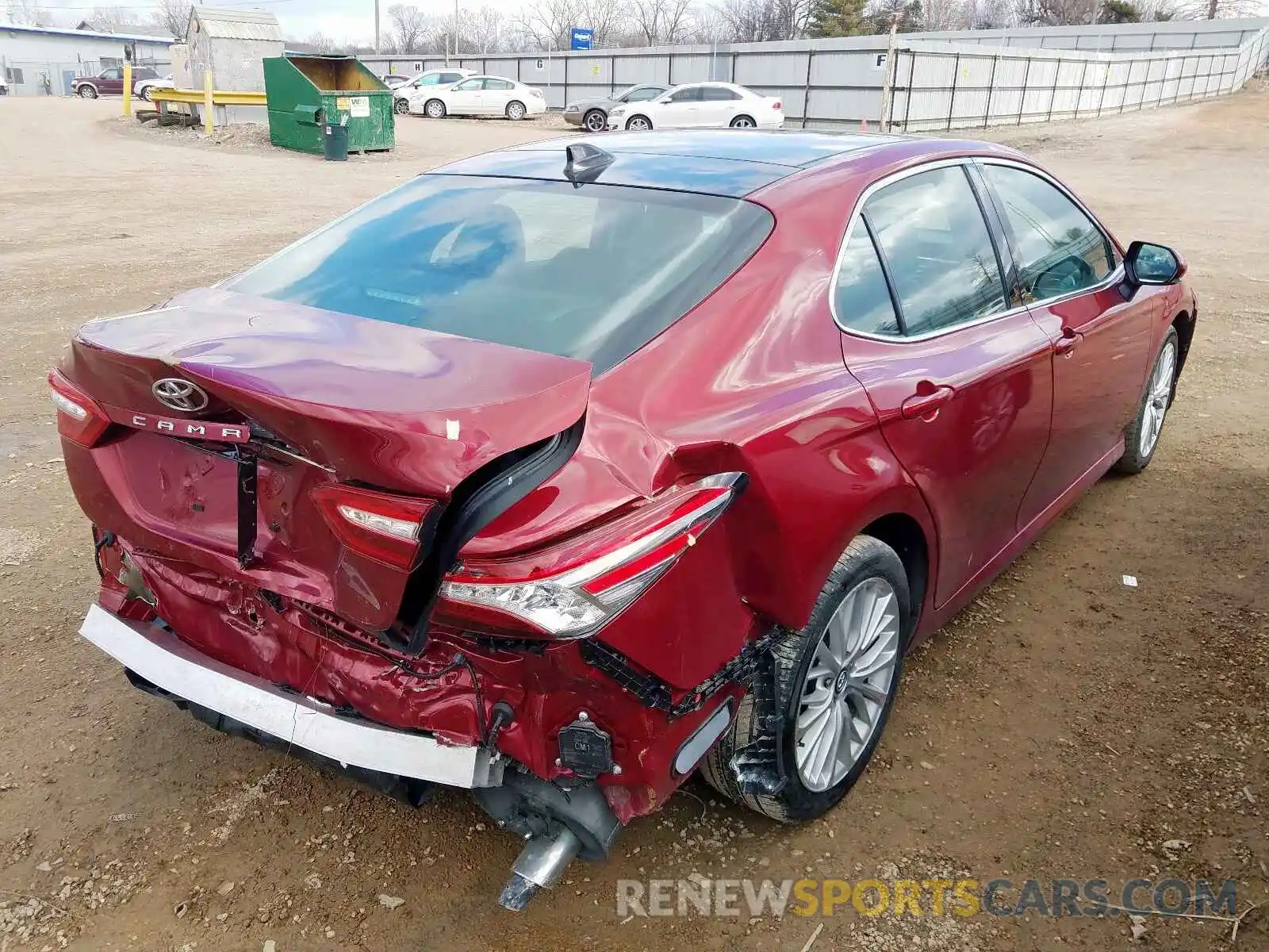 4 Photograph of a damaged car 4T1B11HK9KU715853 TOYOTA CAMRY 2019