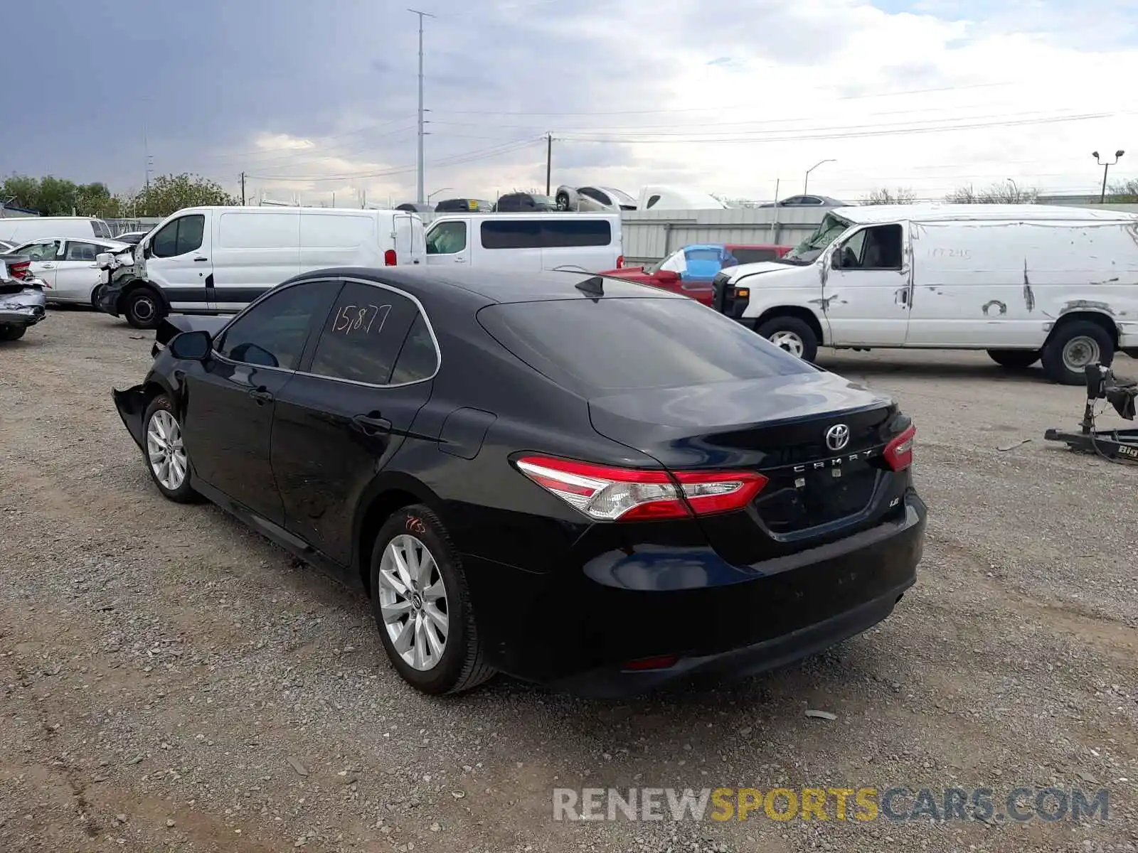 3 Photograph of a damaged car 4T1B11HK9KU716372 TOYOTA CAMRY 2019