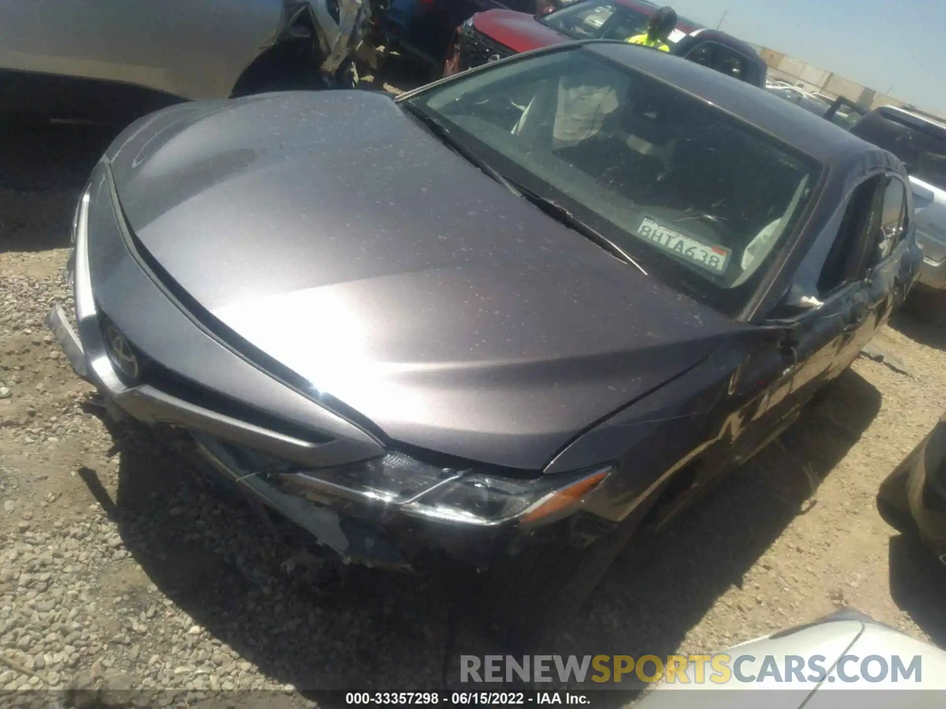 2 Photograph of a damaged car 4T1B11HK9KU717067 TOYOTA CAMRY 2019