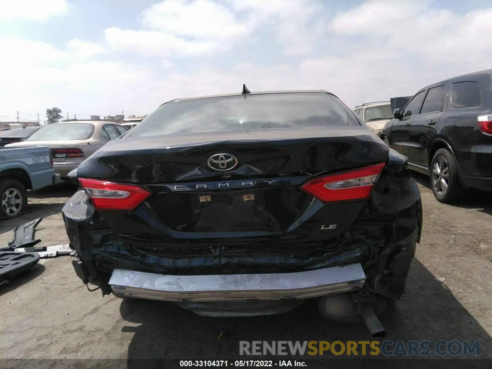 6 Photograph of a damaged car 4T1B11HK9KU717554 TOYOTA CAMRY 2019