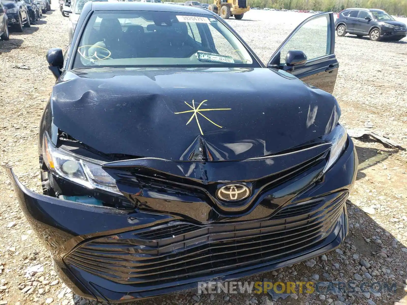 7 Photograph of a damaged car 4T1B11HK9KU717571 TOYOTA CAMRY 2019