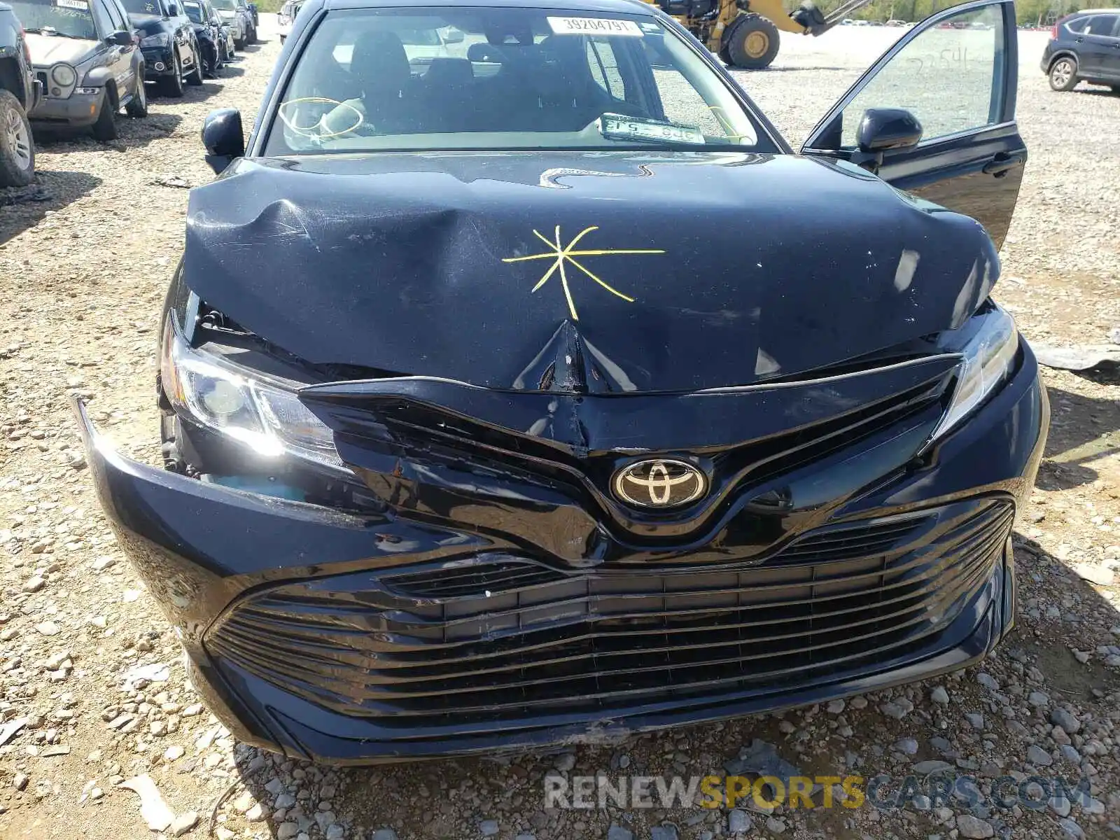 9 Photograph of a damaged car 4T1B11HK9KU717571 TOYOTA CAMRY 2019