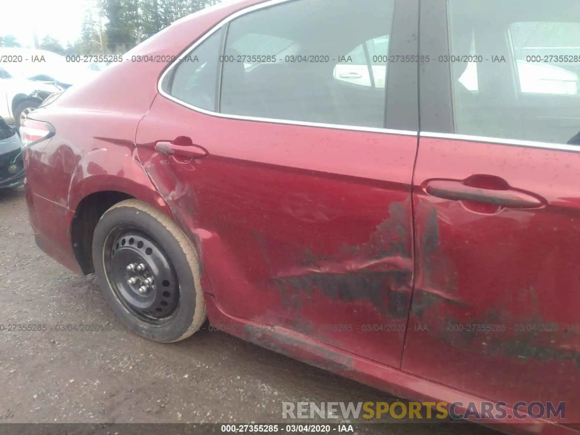 6 Photograph of a damaged car 4T1B11HK9KU717778 TOYOTA CAMRY 2019