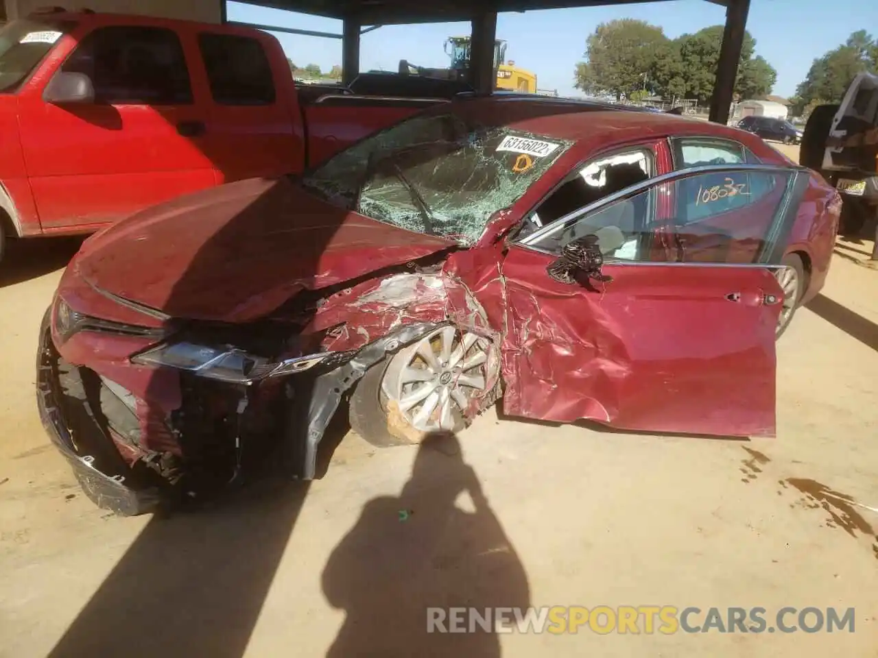 2 Photograph of a damaged car 4T1B11HK9KU718056 TOYOTA CAMRY 2019