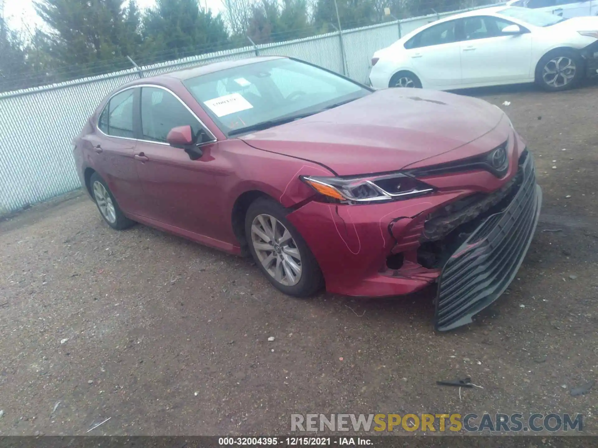 1 Photograph of a damaged car 4T1B11HK9KU718204 TOYOTA CAMRY 2019