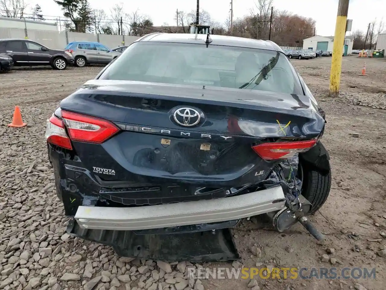 6 Photograph of a damaged car 4T1B11HK9KU719546 TOYOTA CAMRY 2019