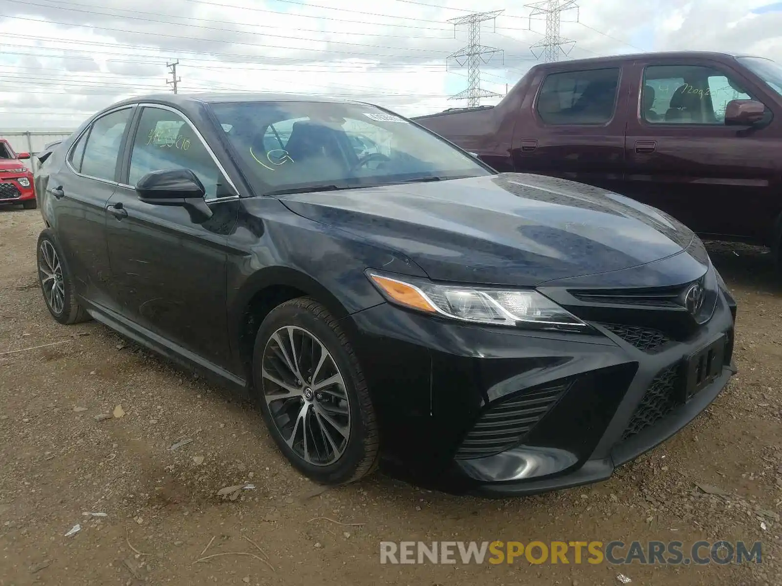 1 Photograph of a damaged car 4T1B11HK9KU720079 TOYOTA CAMRY 2019