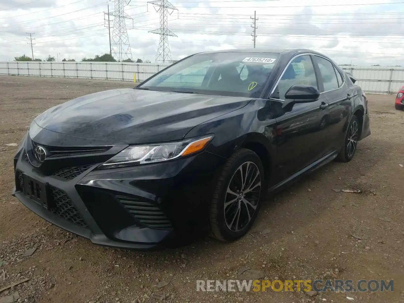 2 Photograph of a damaged car 4T1B11HK9KU720079 TOYOTA CAMRY 2019