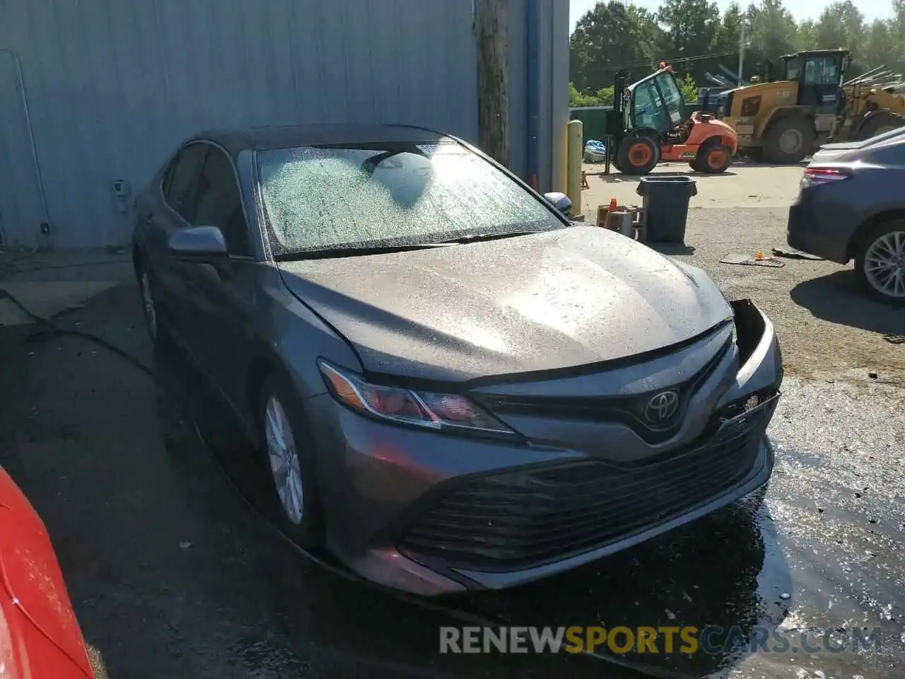 1 Photograph of a damaged car 4T1B11HK9KU720423 TOYOTA CAMRY 2019