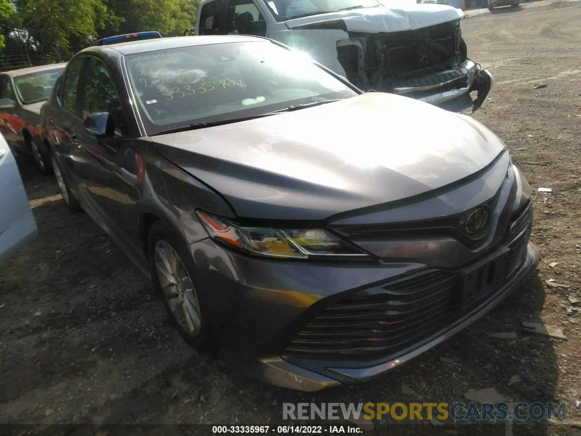 1 Photograph of a damaged car 4T1B11HK9KU721068 TOYOTA CAMRY 2019