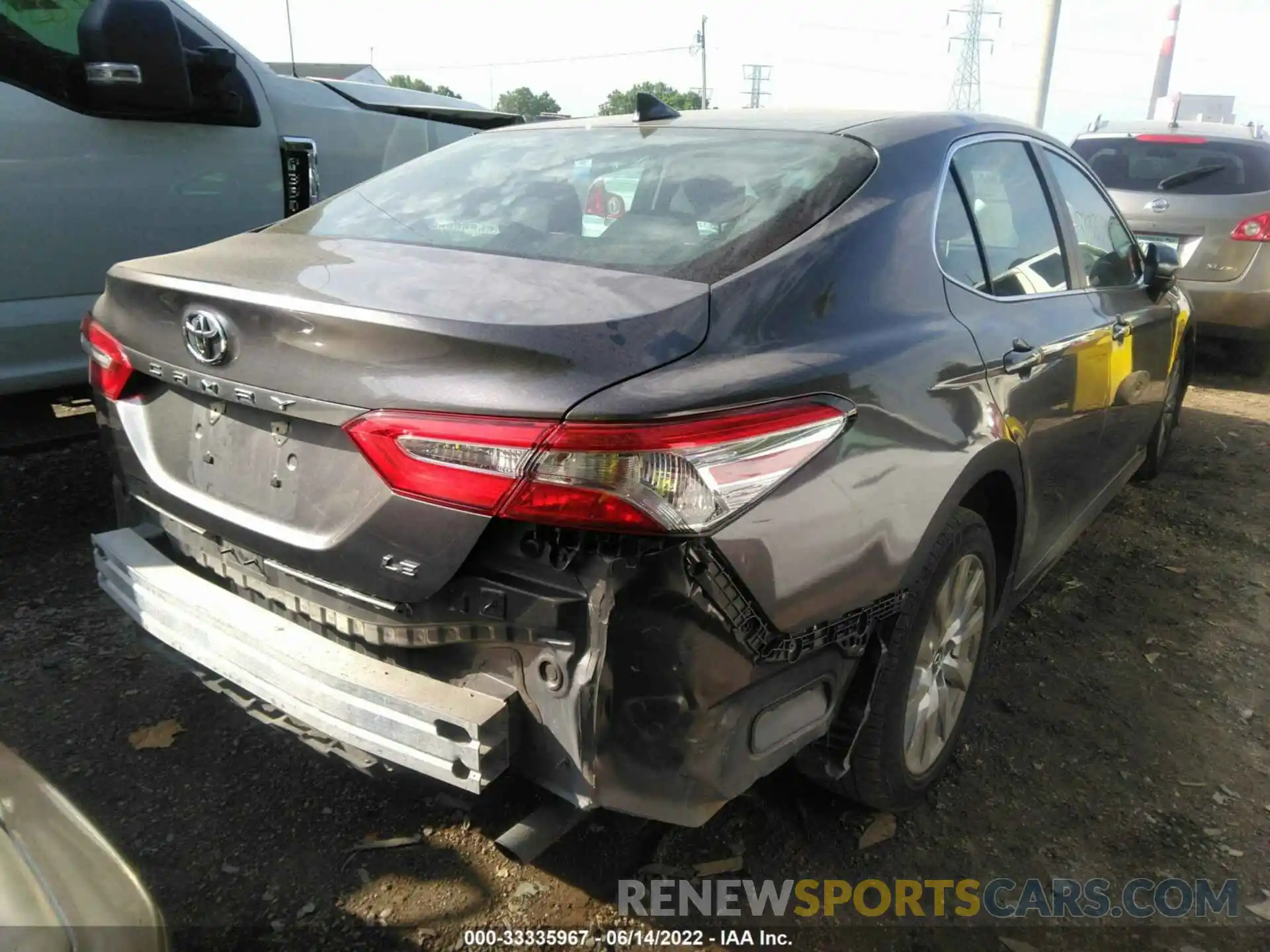 4 Photograph of a damaged car 4T1B11HK9KU721068 TOYOTA CAMRY 2019