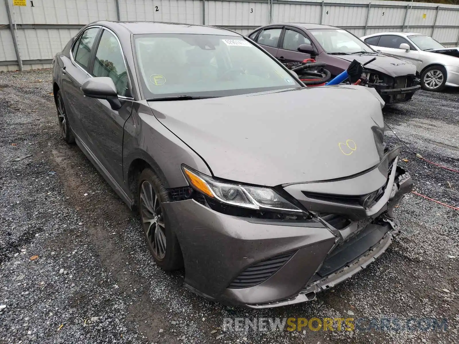 1 Photograph of a damaged car 4T1B11HK9KU721412 TOYOTA CAMRY 2019