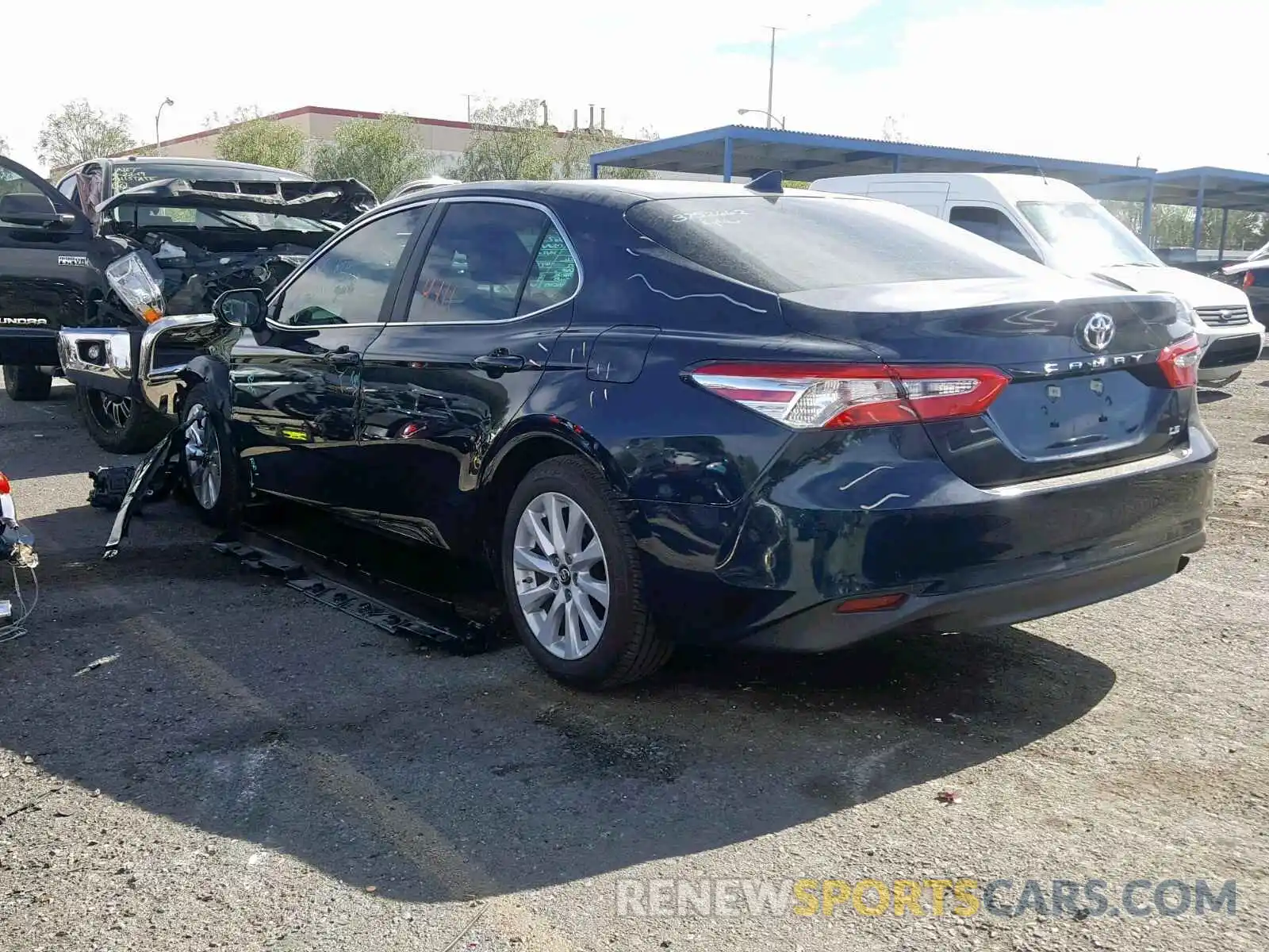 3 Photograph of a damaged car 4T1B11HK9KU721815 TOYOTA CAMRY 2019