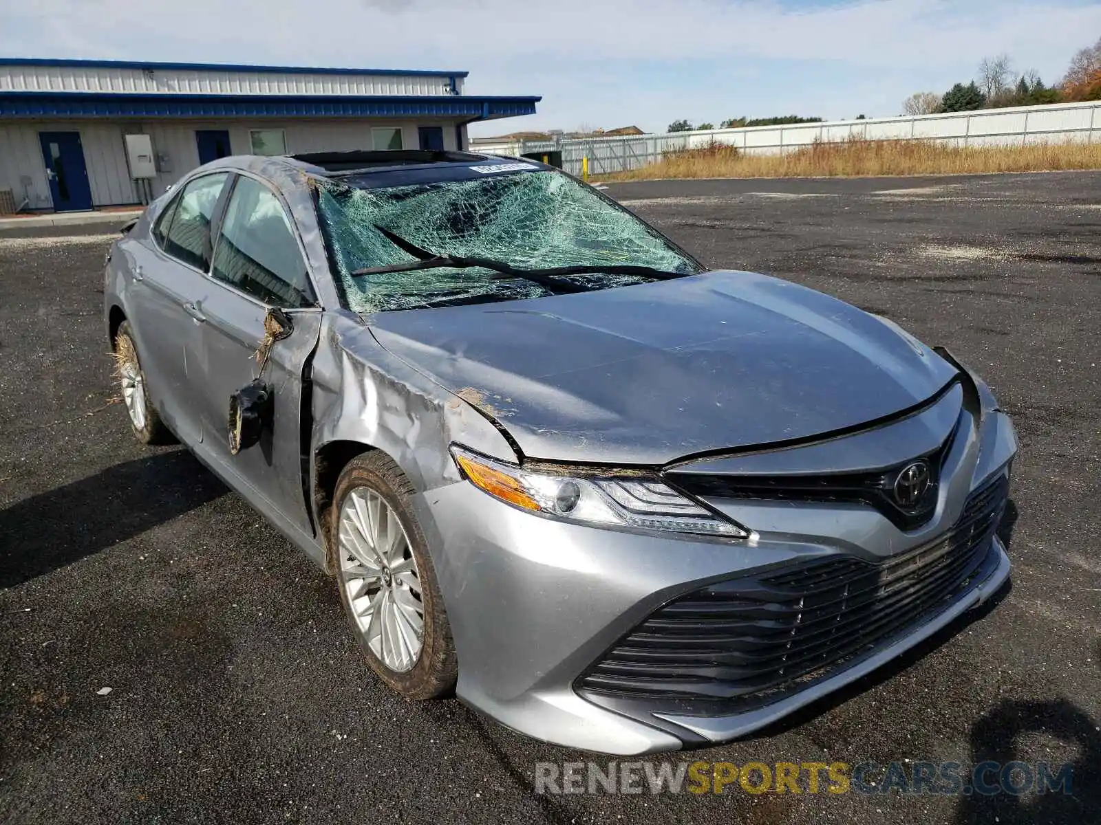 1 Photograph of a damaged car 4T1B11HK9KU722558 TOYOTA CAMRY 2019