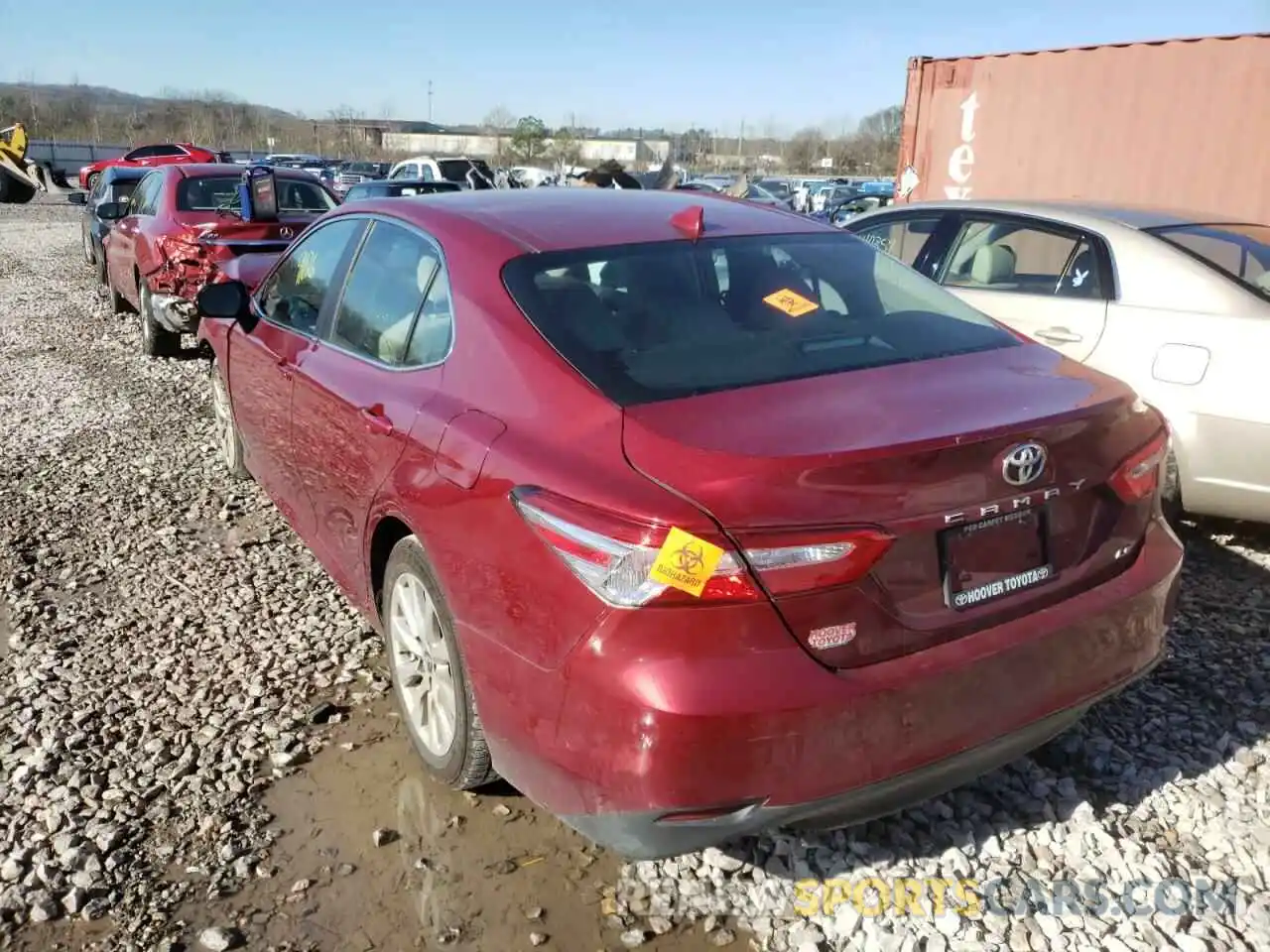 3 Photograph of a damaged car 4T1B11HK9KU723550 TOYOTA CAMRY 2019